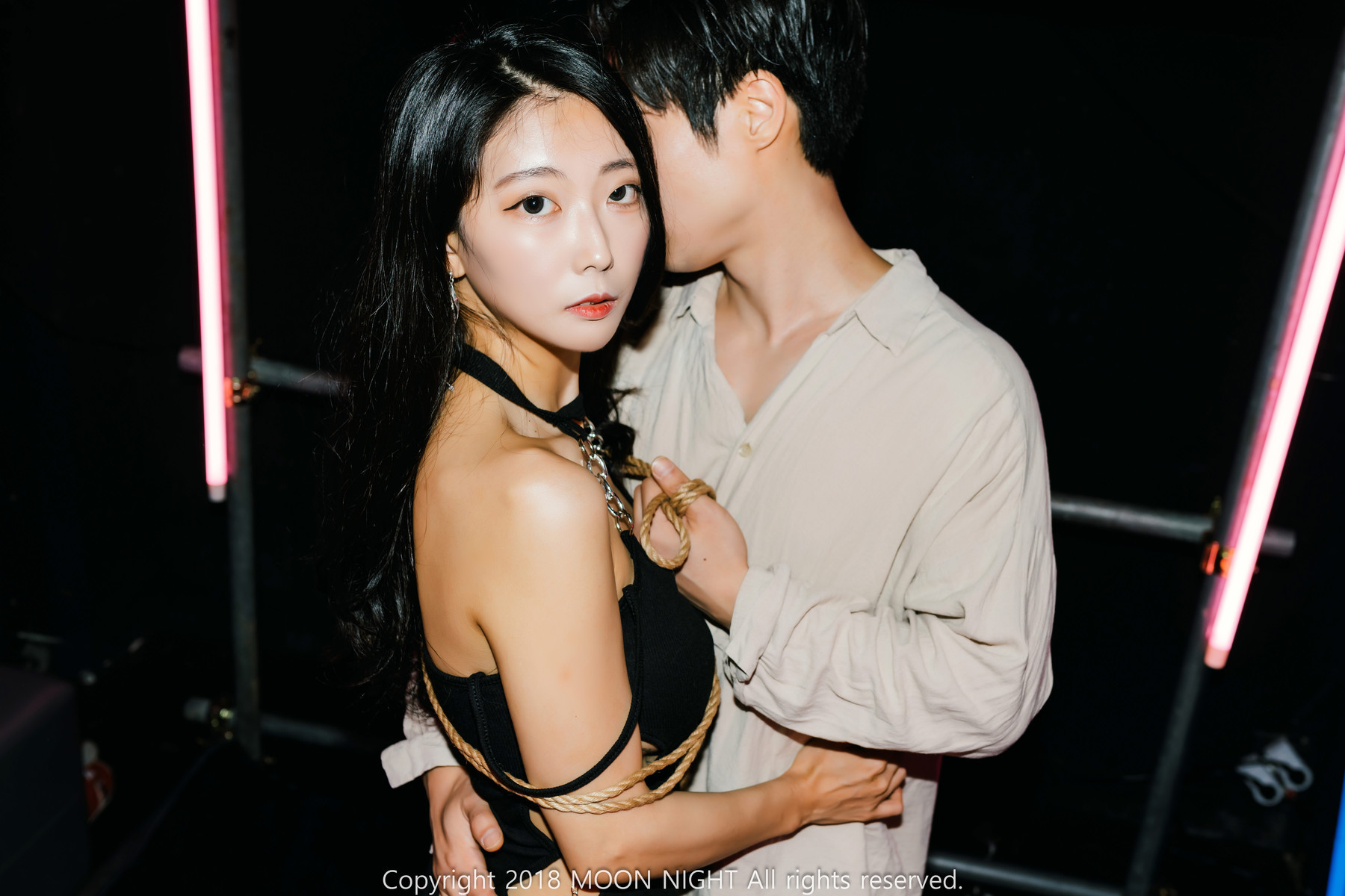 Mona 모나, [Moon Night Snap] SM Club Art Bondage Set.01(4)