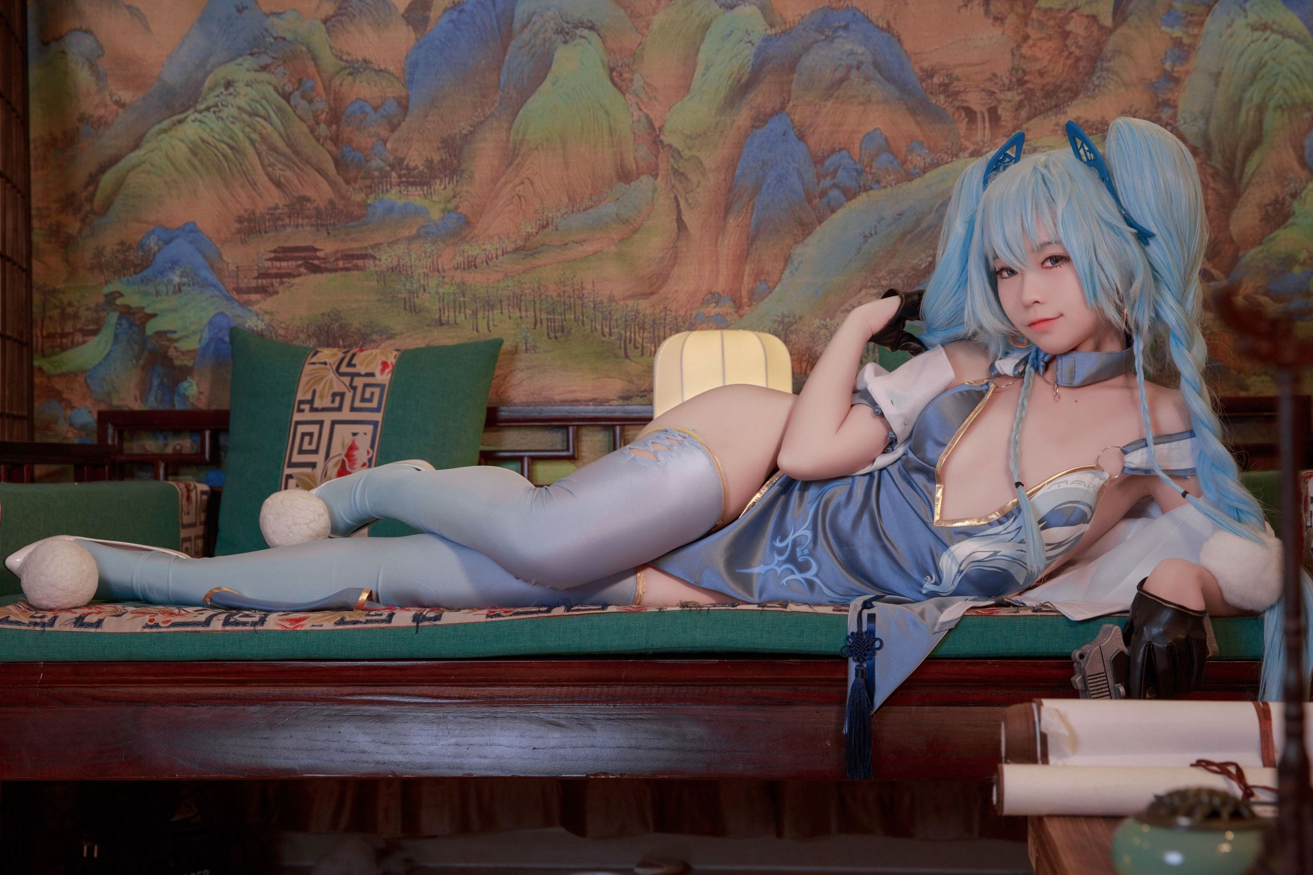 G44不会受伤-pa15旗袍 翠雀媚 [20P](3)