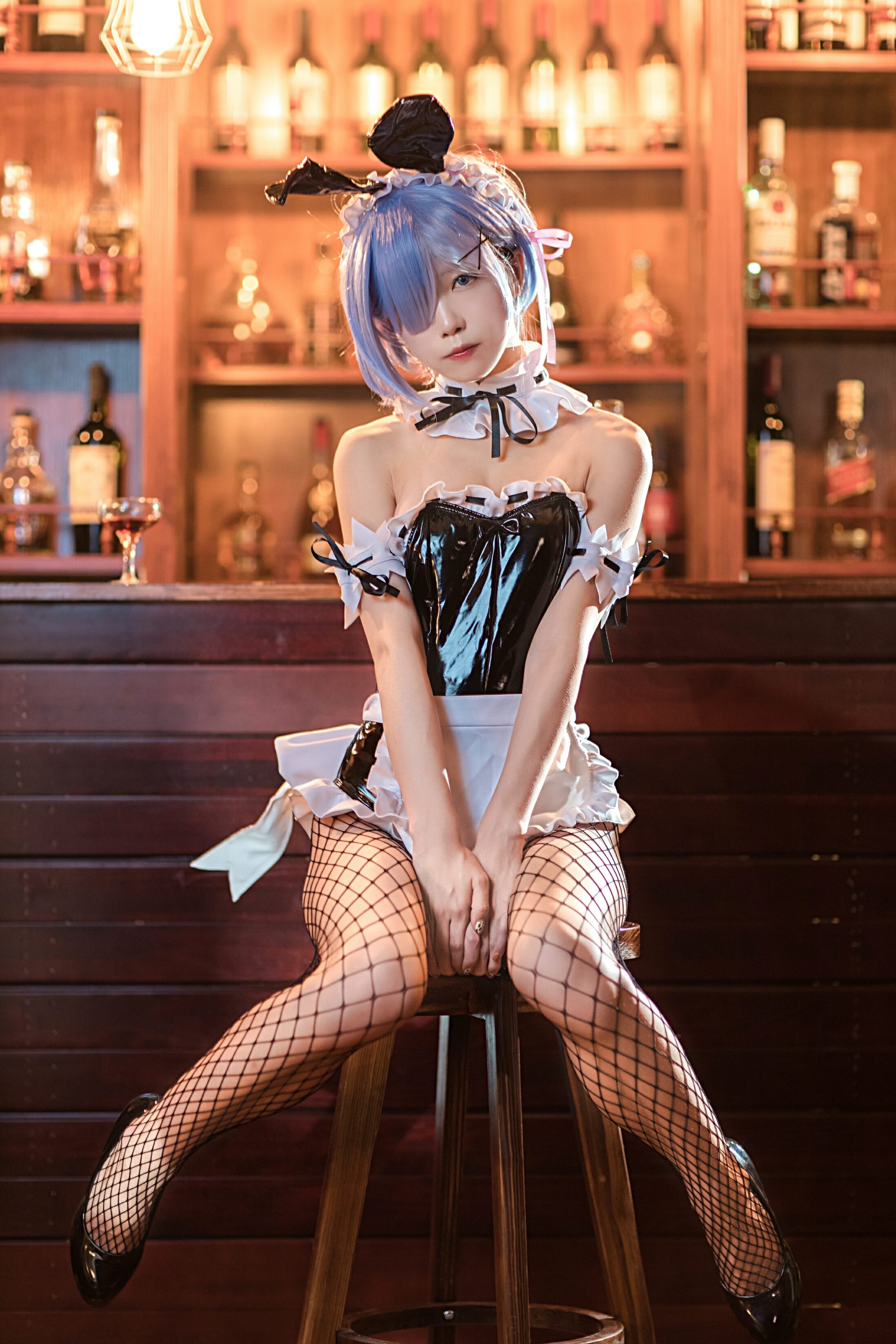 水淼aqua-蕾姆 兔女郎[16P](4)