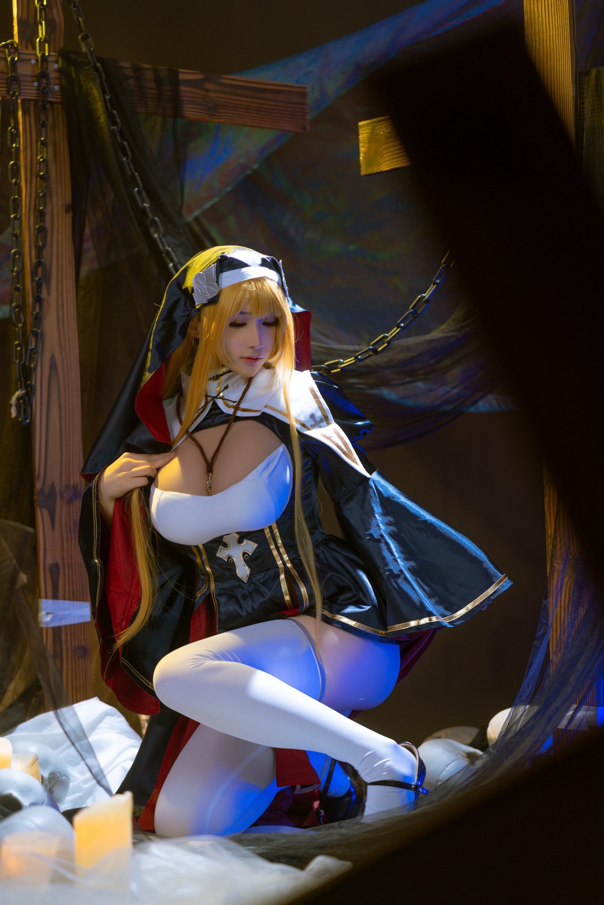 Cosplay 黏黏团子兔 兔兔班车 霞沢美游(8)