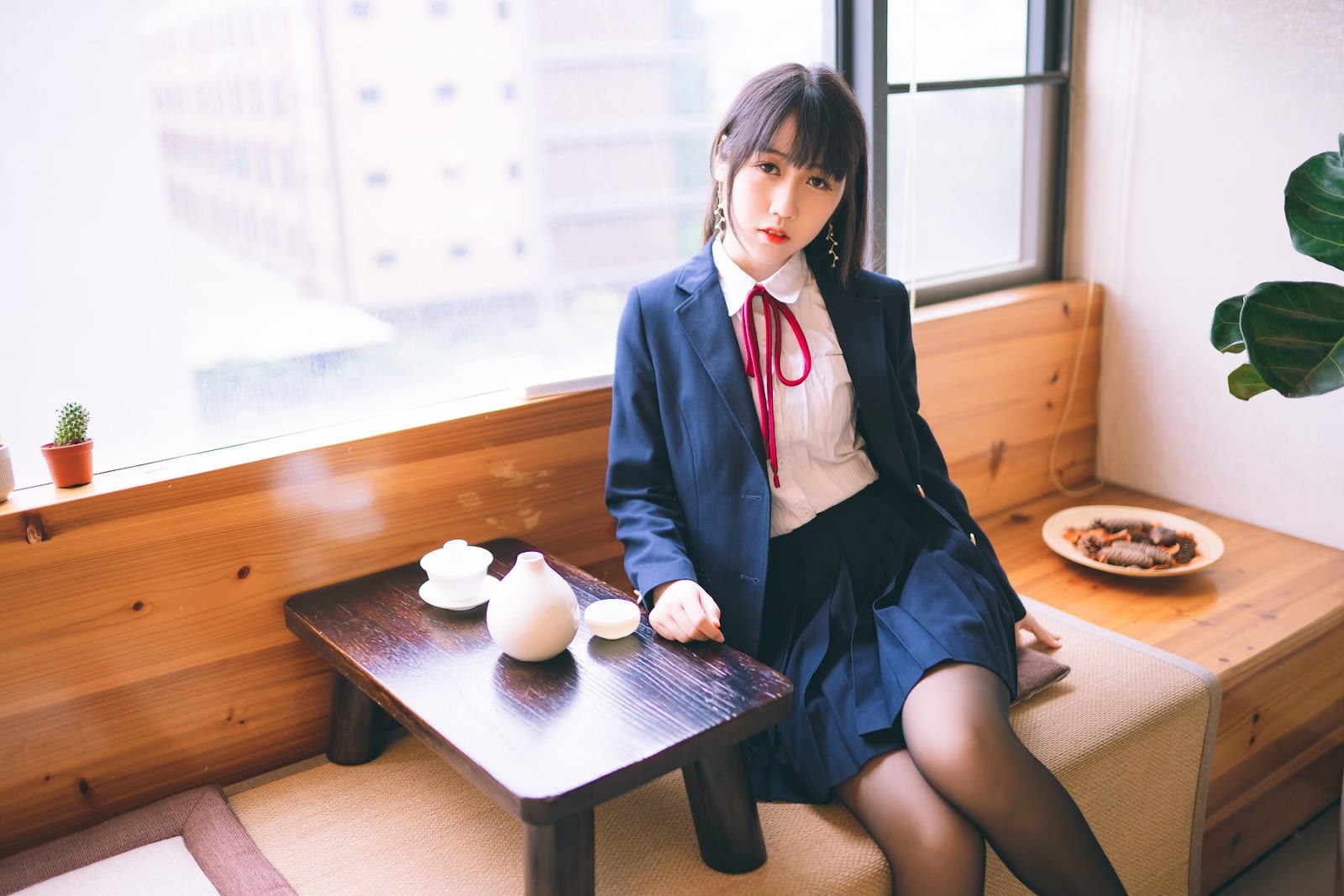 Cosplay 不呆猫 校服JK(1)