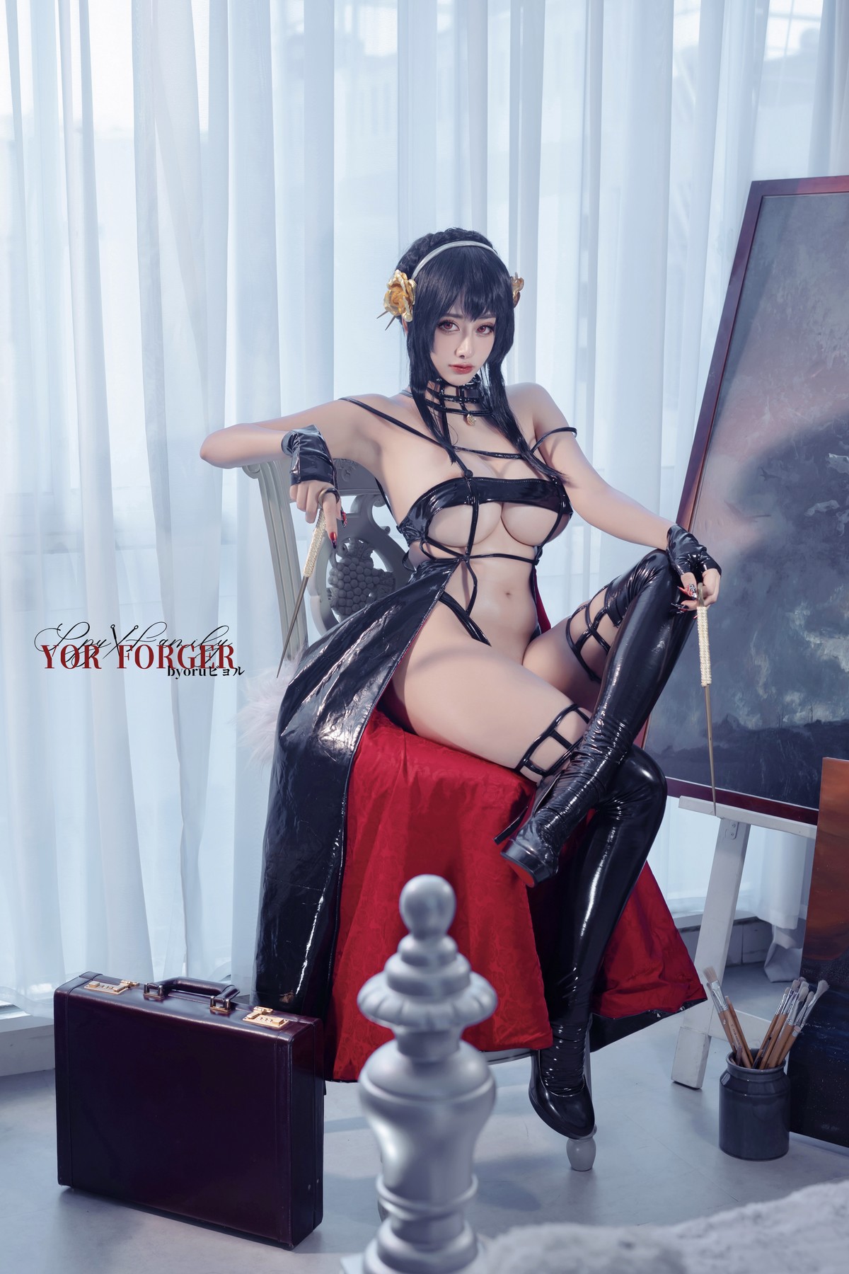 Cosplay 日本性感萝莉Byoru Yor Thorn Princess(5)