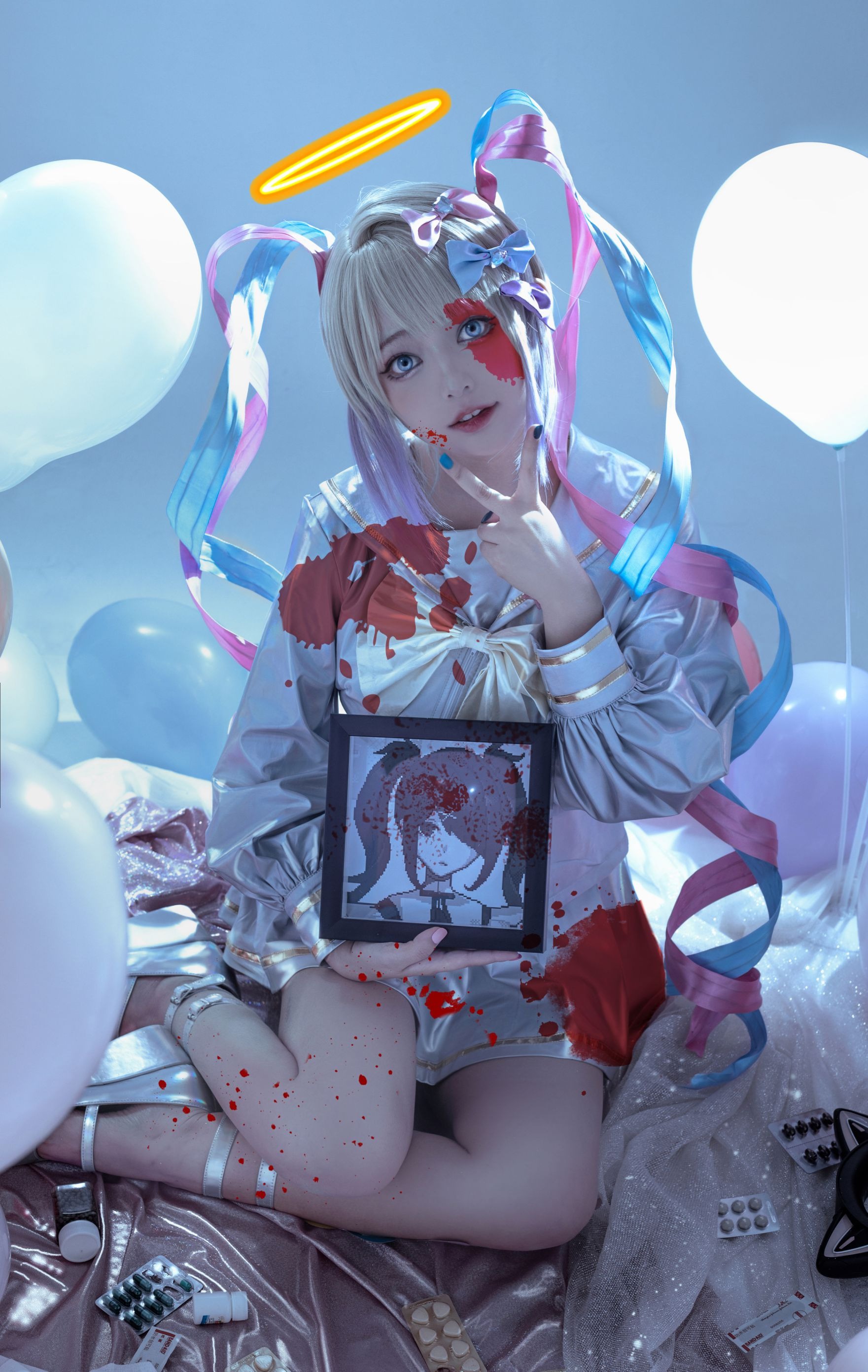 黑猫猫OvO - 超天酱 [16P-88MB](3)