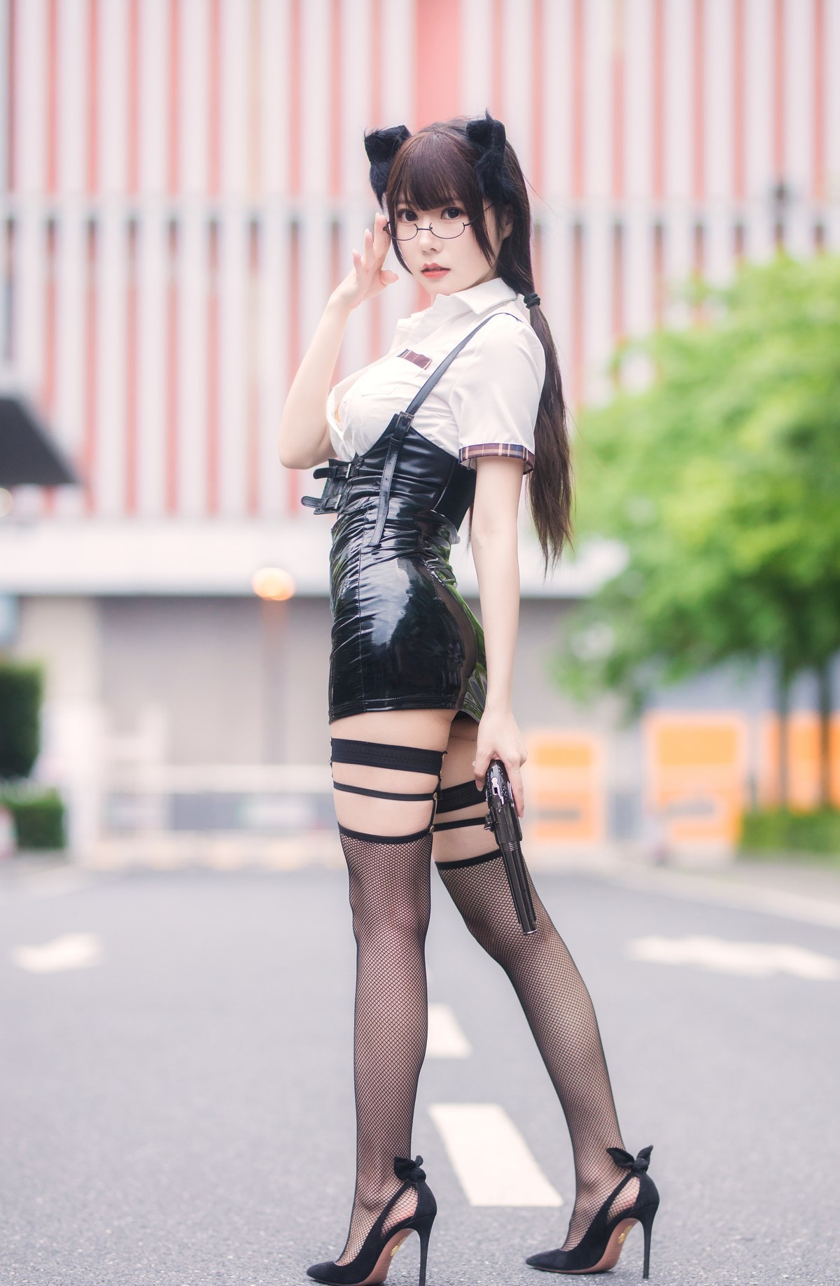 Cosplay 香草喵露露 萤火虫动漫游戏嘉年华 漫展返图(1)