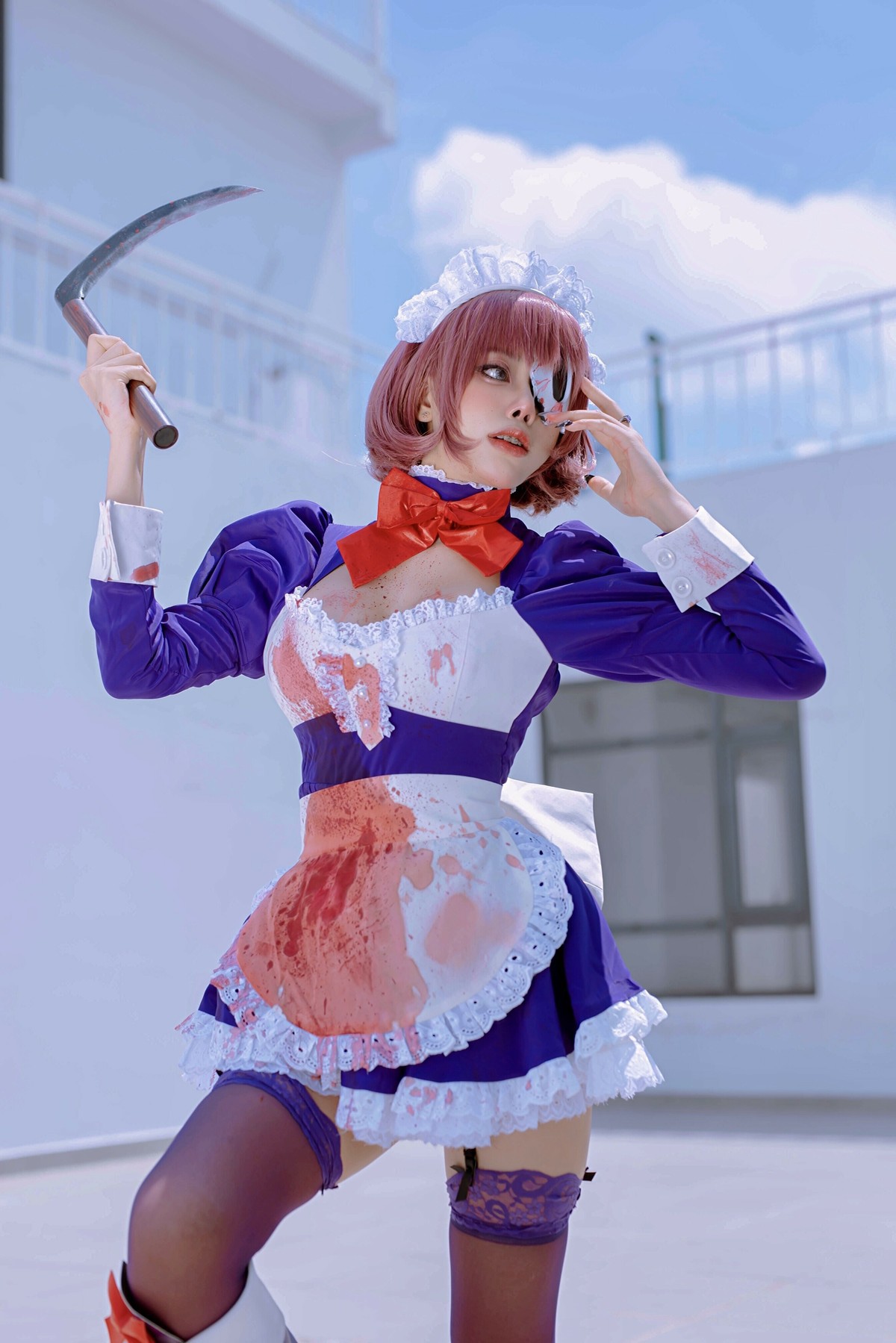 萝莉Byoru Cosplay メイド仮面 Maid Mask(3)