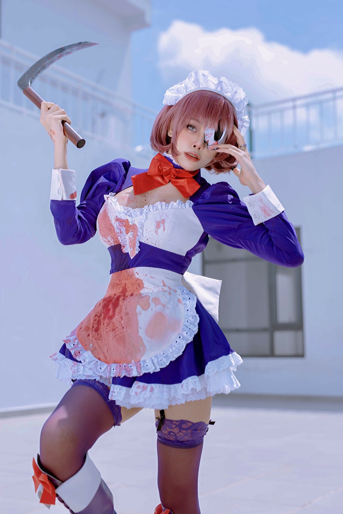 萝莉Byoru Cosplay メイド仮面 Maid Mask(4)