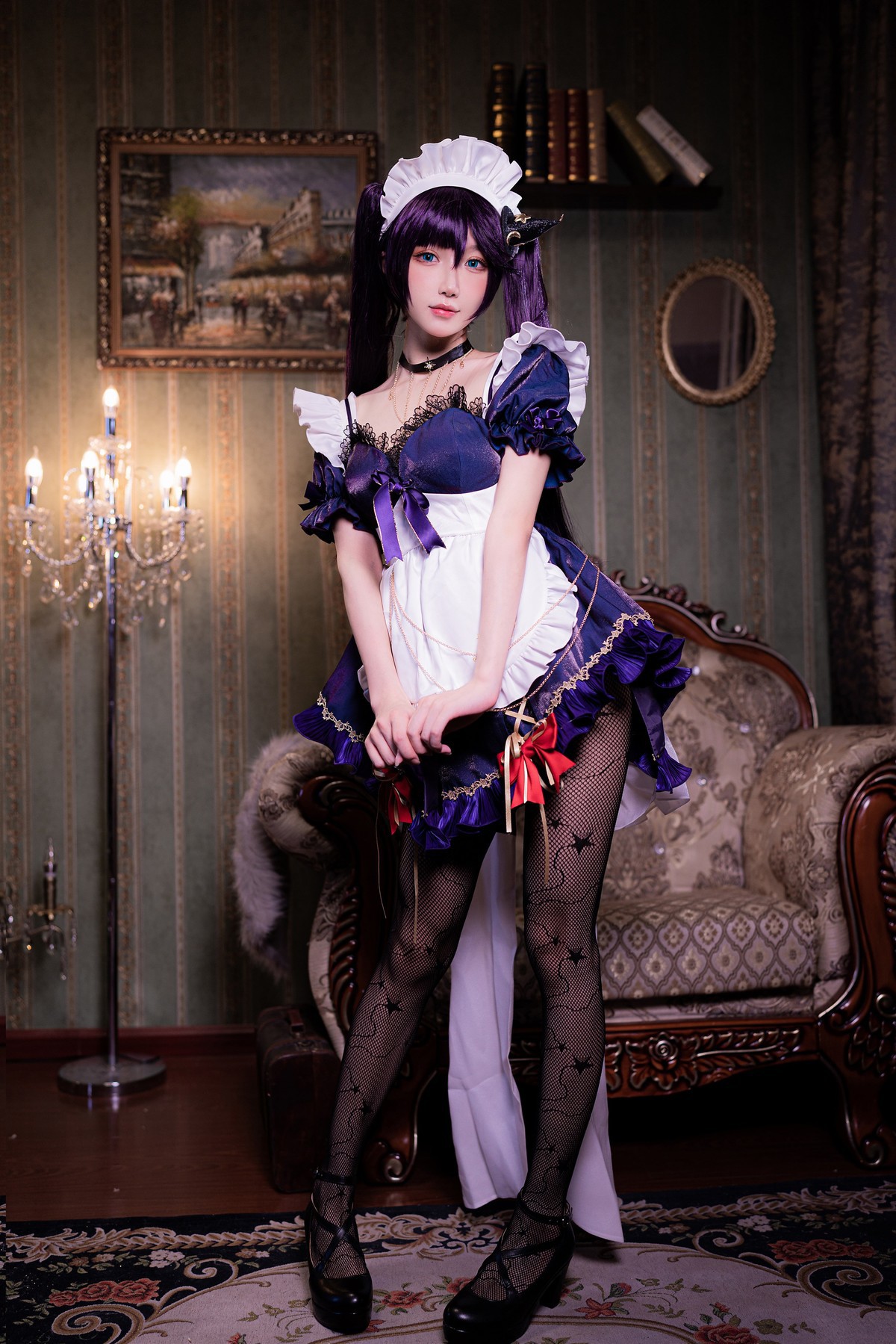 阿包也是兔娘 Cosplay 莫娜女仆
