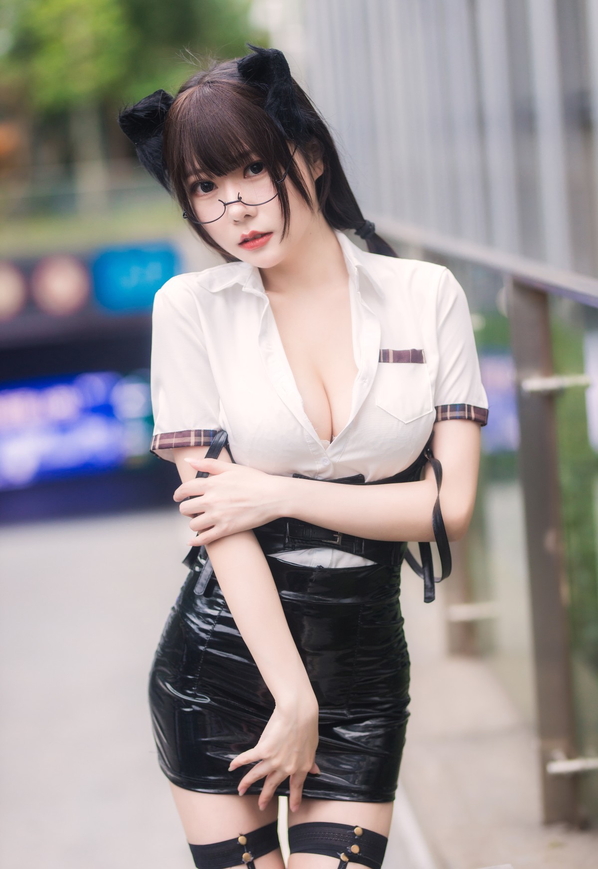Cosplay 香草喵露露 萤火虫动漫游戏嘉年华 漫展返图(6)