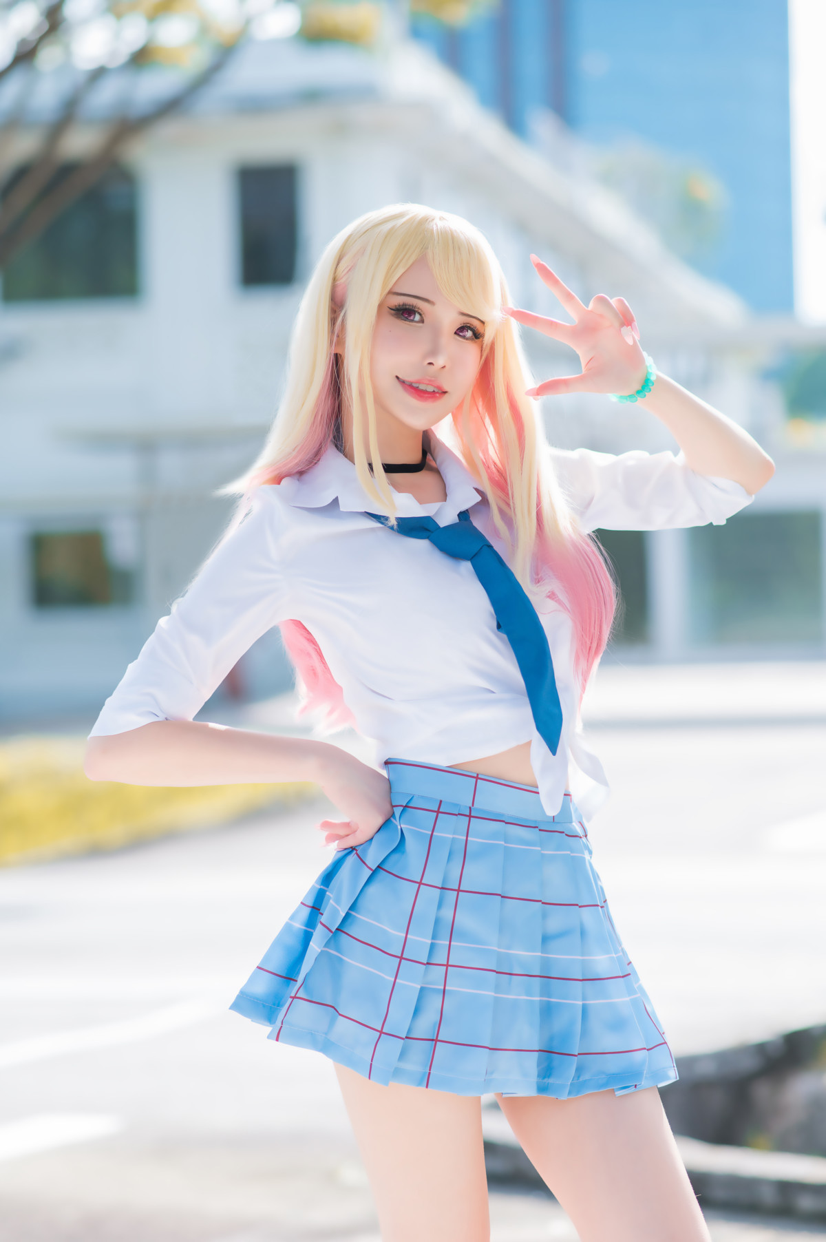 Cosplay Plant Lily 花リリ 更衣人偶坠入爱河 Set.01(2)