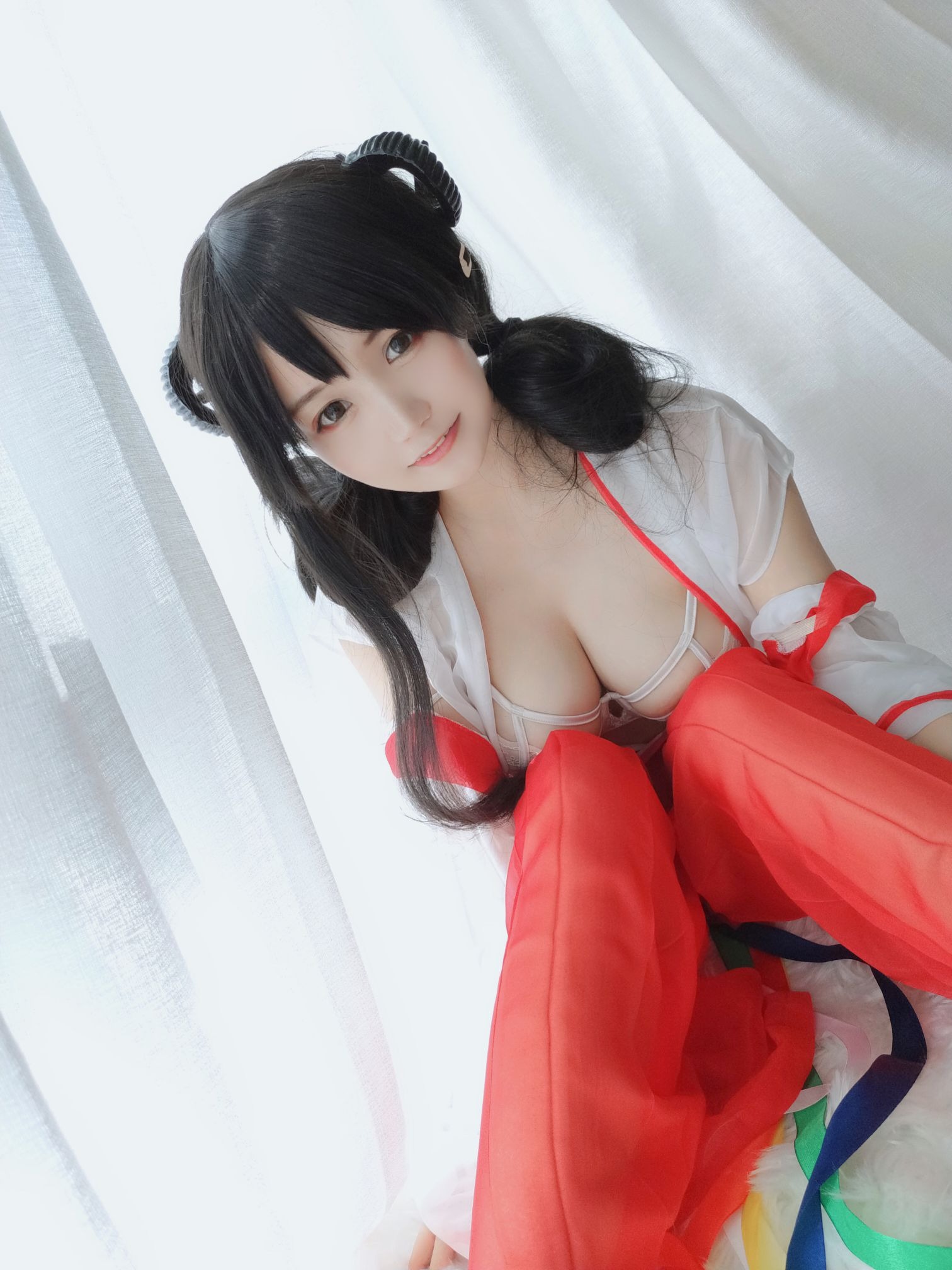 小仓千代w-巫女[34P](4)