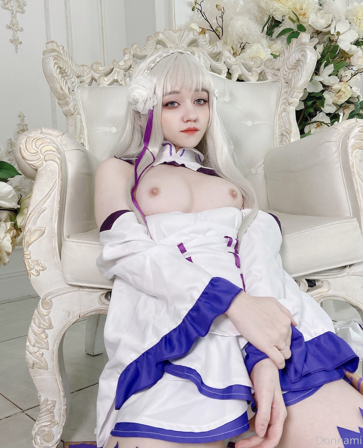 DonnaLoli Cosplay エミリア Emilia(5)