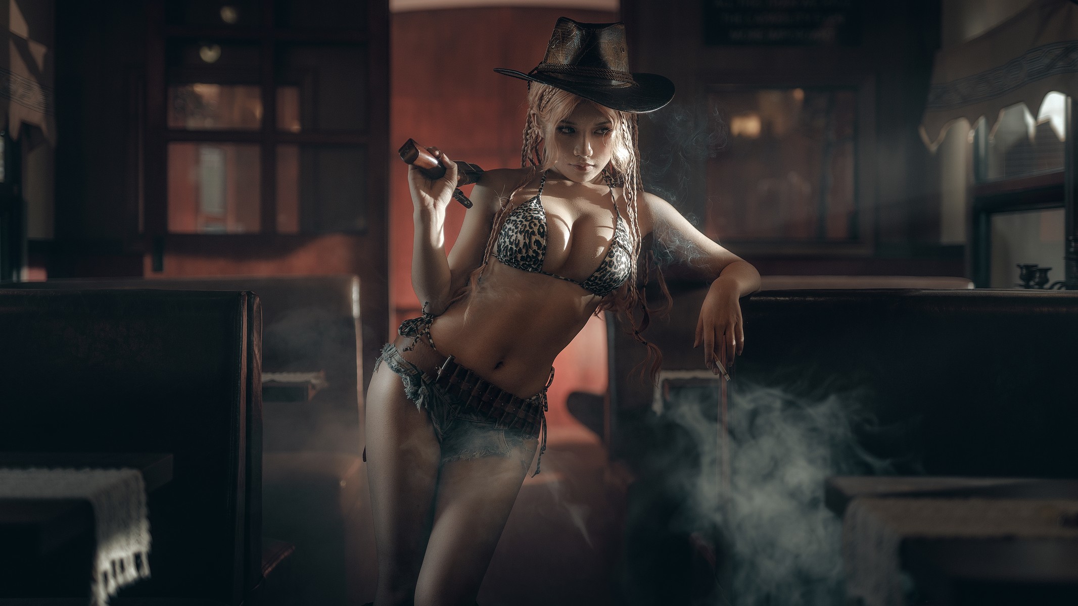 Cosplay 一笑芳香沁 牛仔(4)
