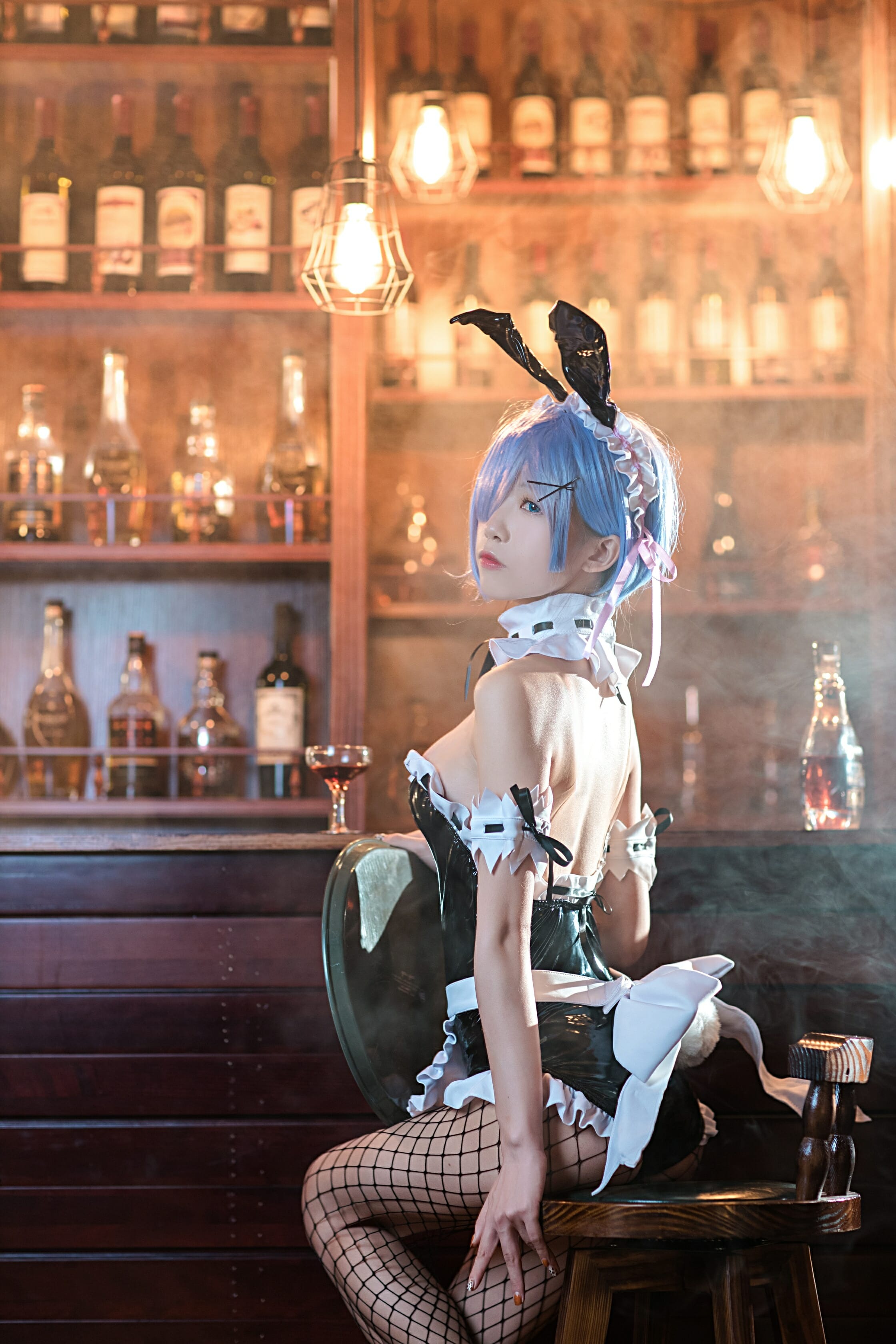 水淼aqua-蕾姆 兔女郎[16P](2)