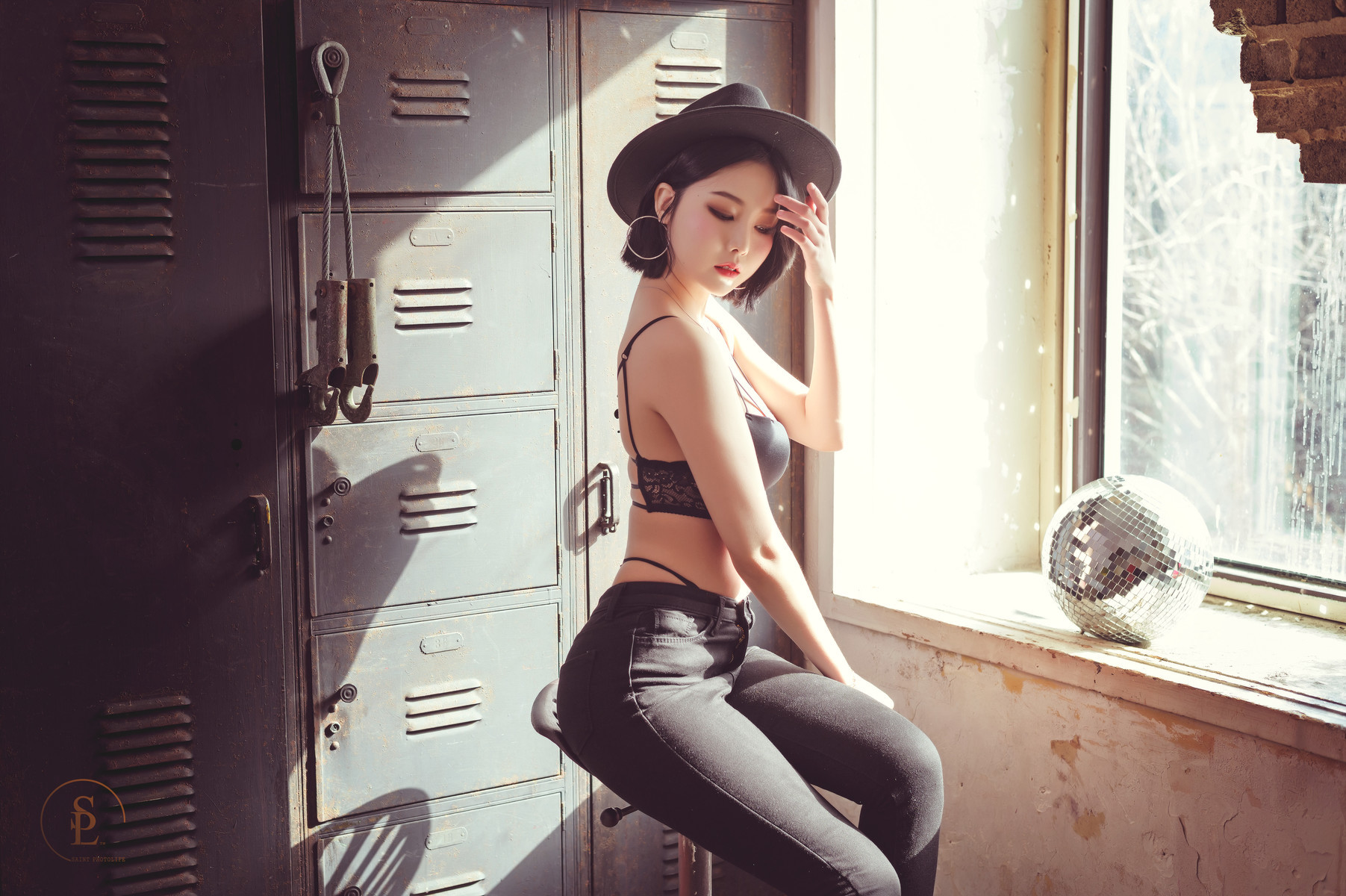 Yuna 유나, [SAINT Photolife] Wild Part.2 &#8211; Set.03(8)