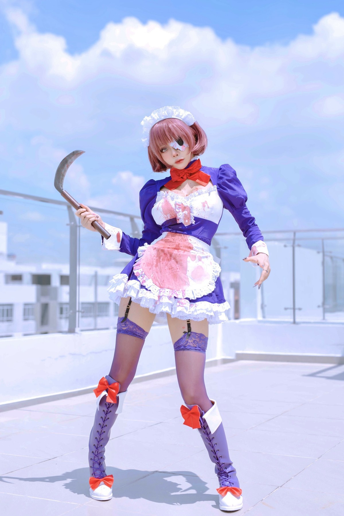 萝莉Byoru Cosplay メイド仮面 Maid Mask(8)