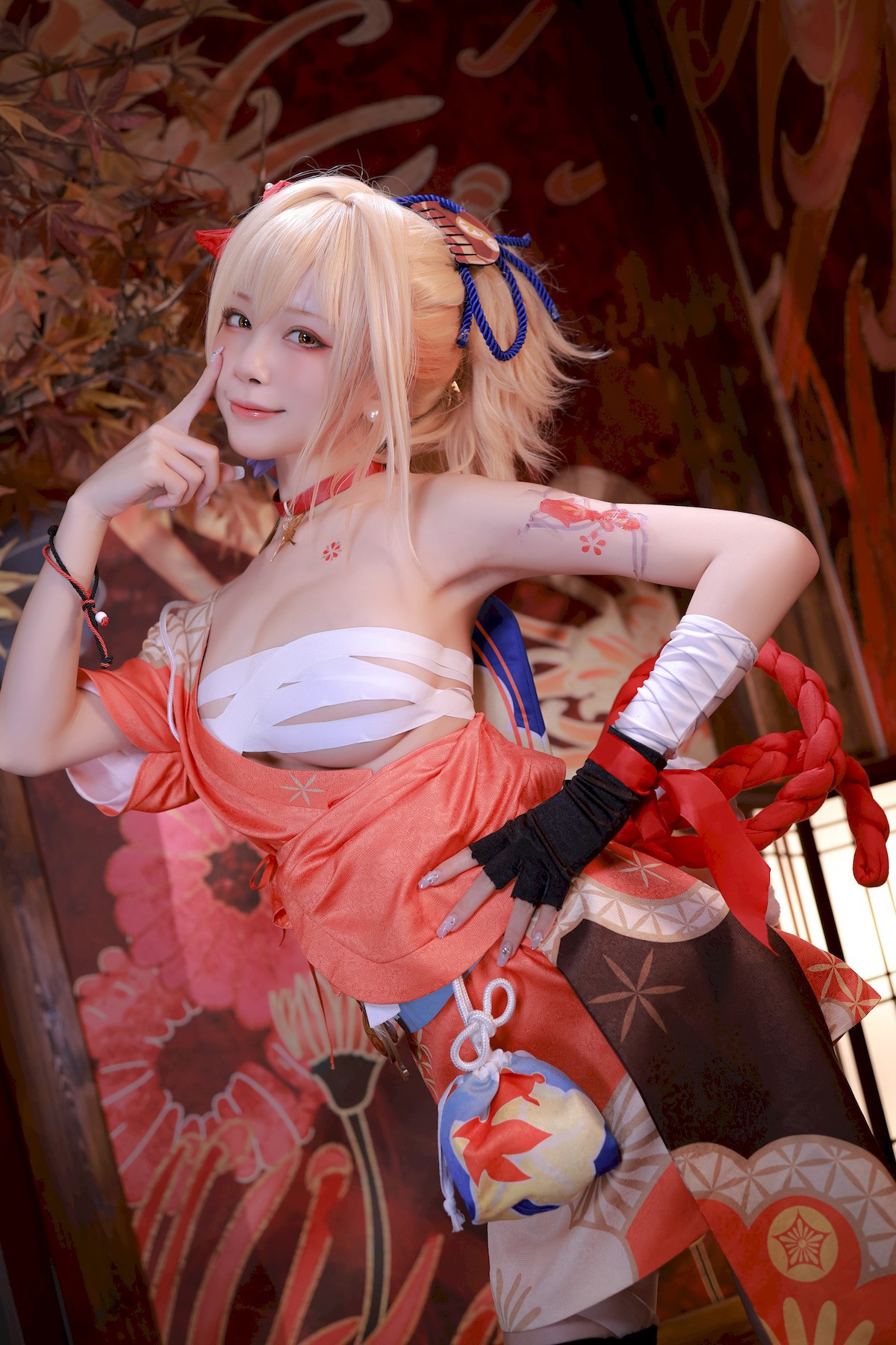 水淼aqua Cosplay 宵宫 Vol.01(1)