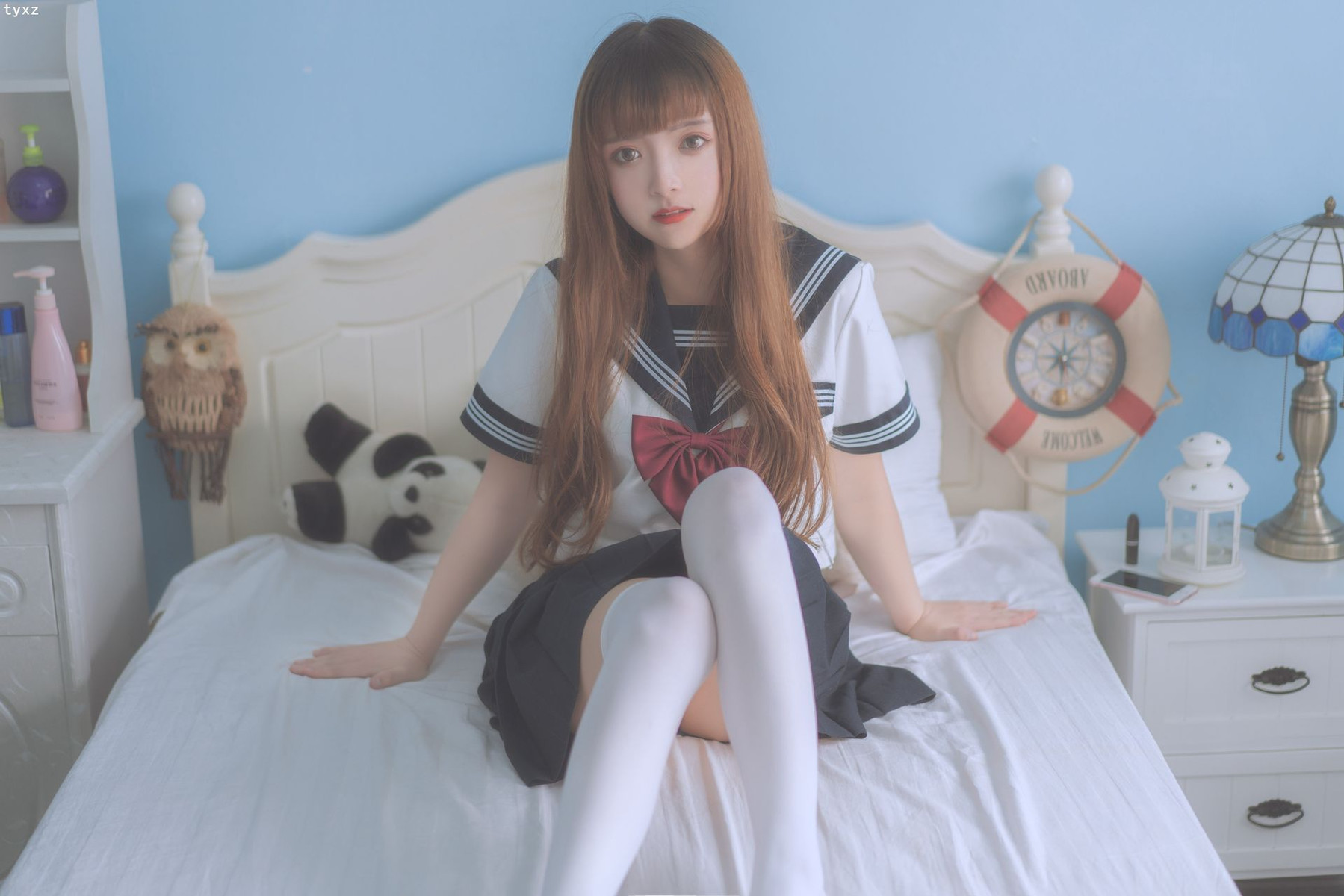 Cosplay 一隻雲燒 JK少女(1)