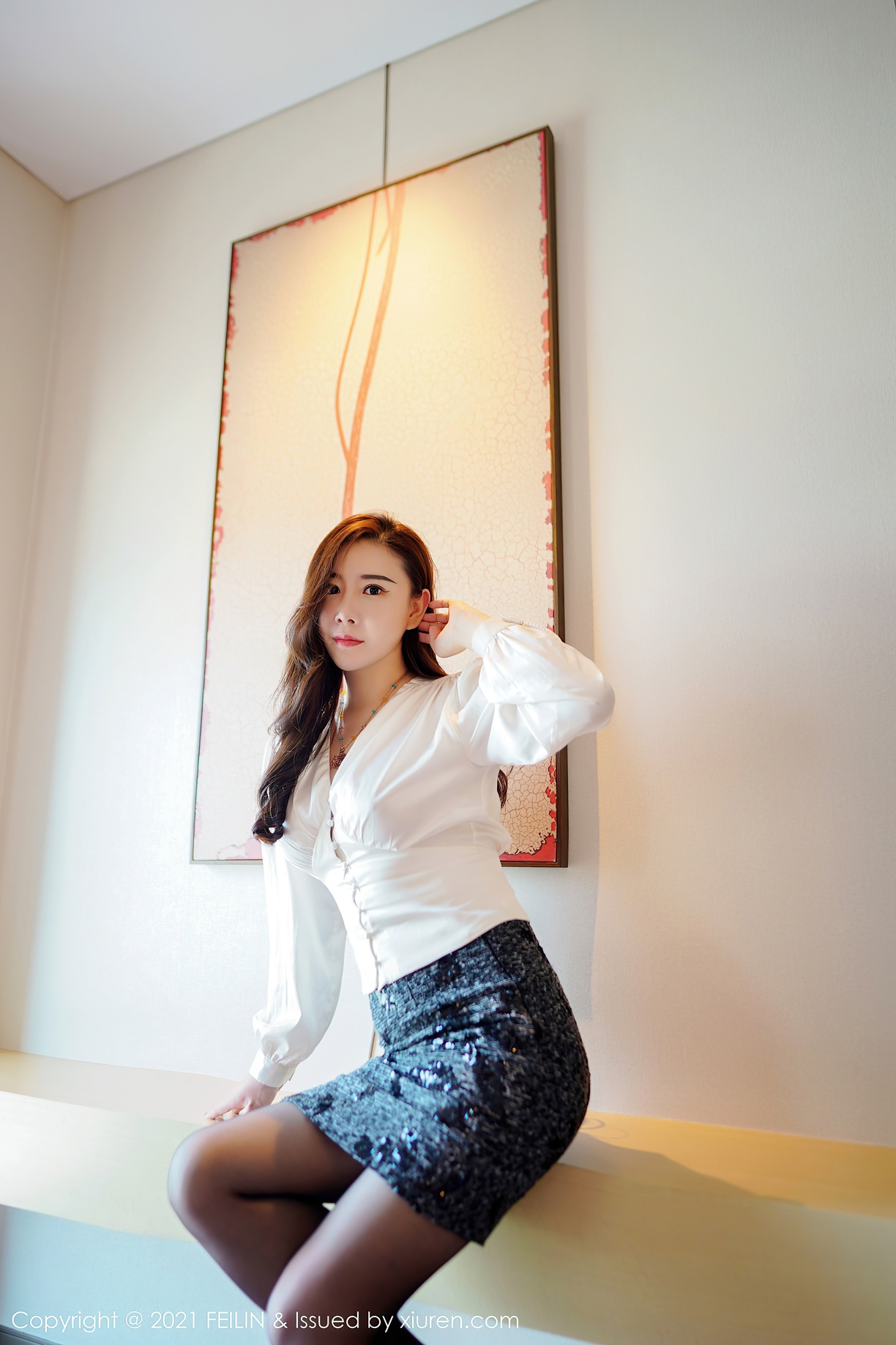 [FEILIN嗲囡囡] 2021.07.05 VOL.400 王婉悠Queen(10)