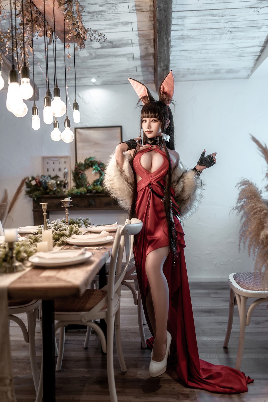 Cosplay 蠢沫沫 Chunmomo 碧蓝航线 赤城