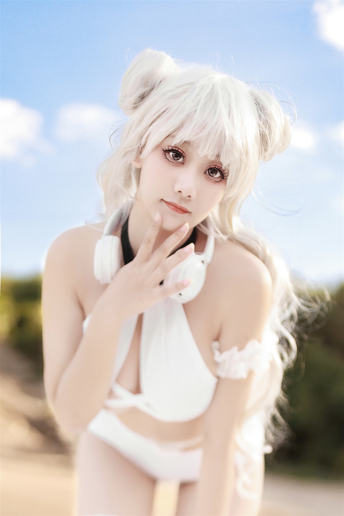 Cosplay 阿雪雪 恶毒泳装 Set.01(1)