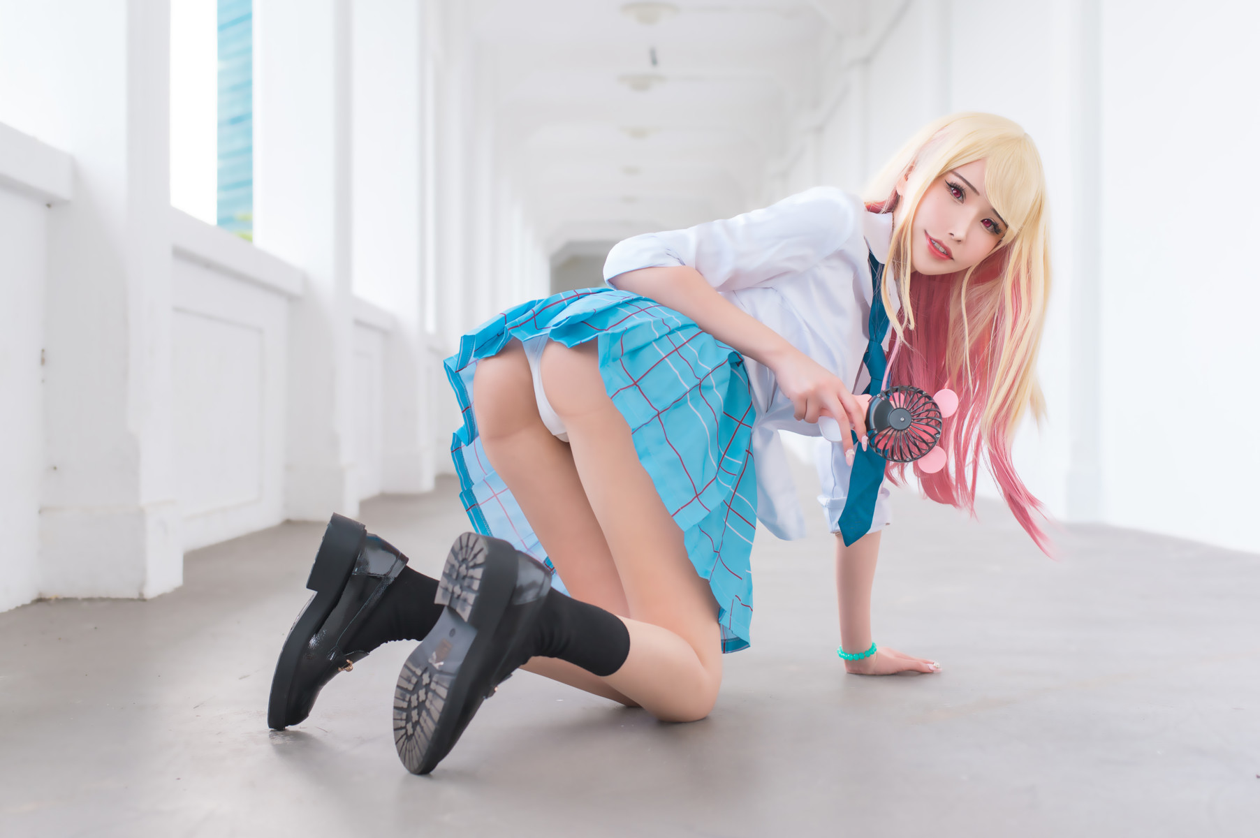 Cosplay Plant Lily 花リリ 更衣人偶坠入爱河 Set.01(6)