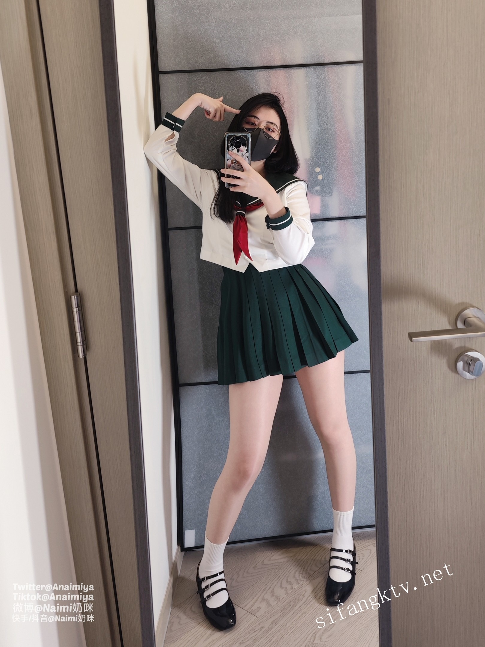奶咪 戈薇学生服(8)
