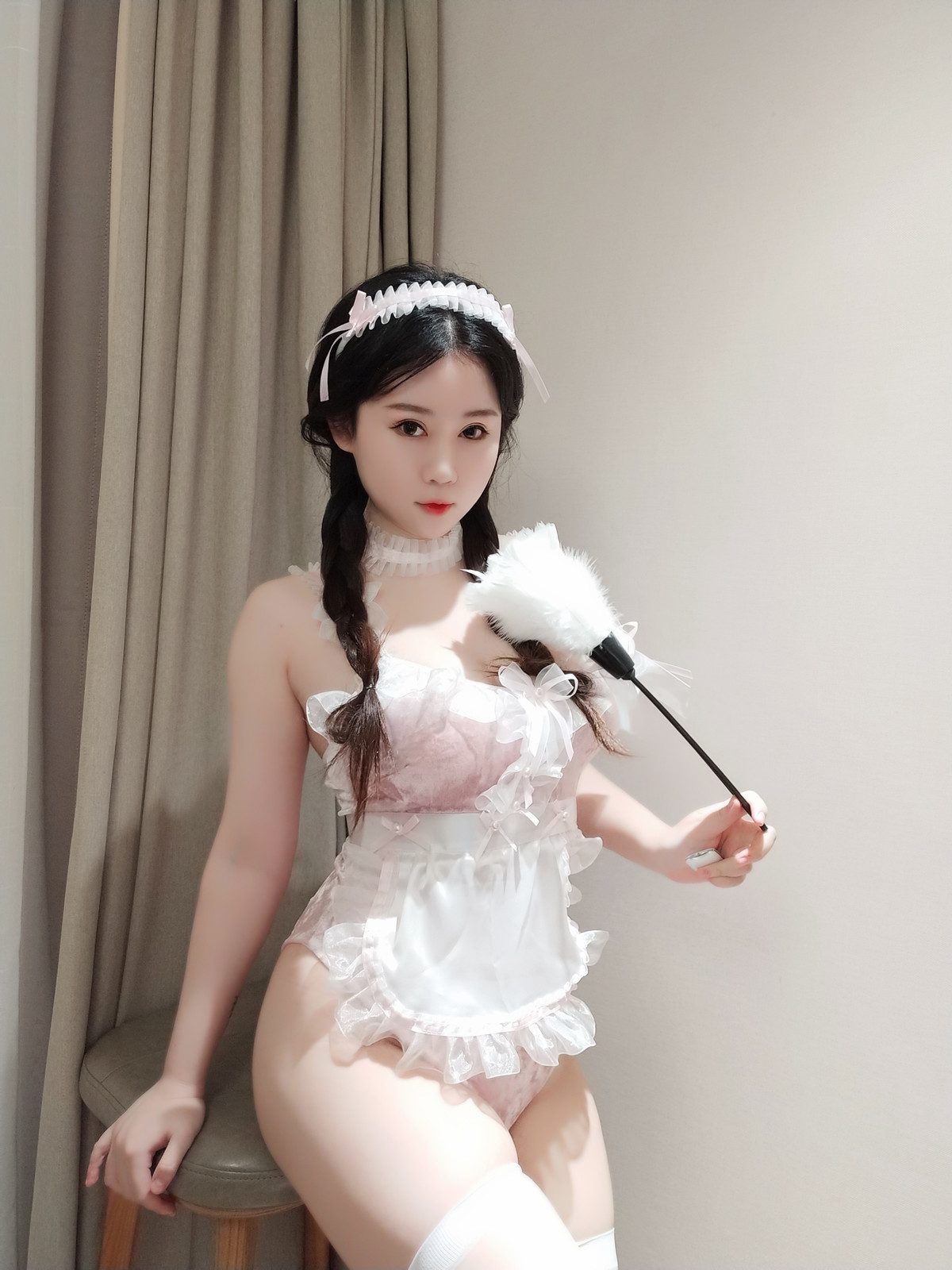 Cosplay 蜜桃少女是依酱呀 冬季女友(1)