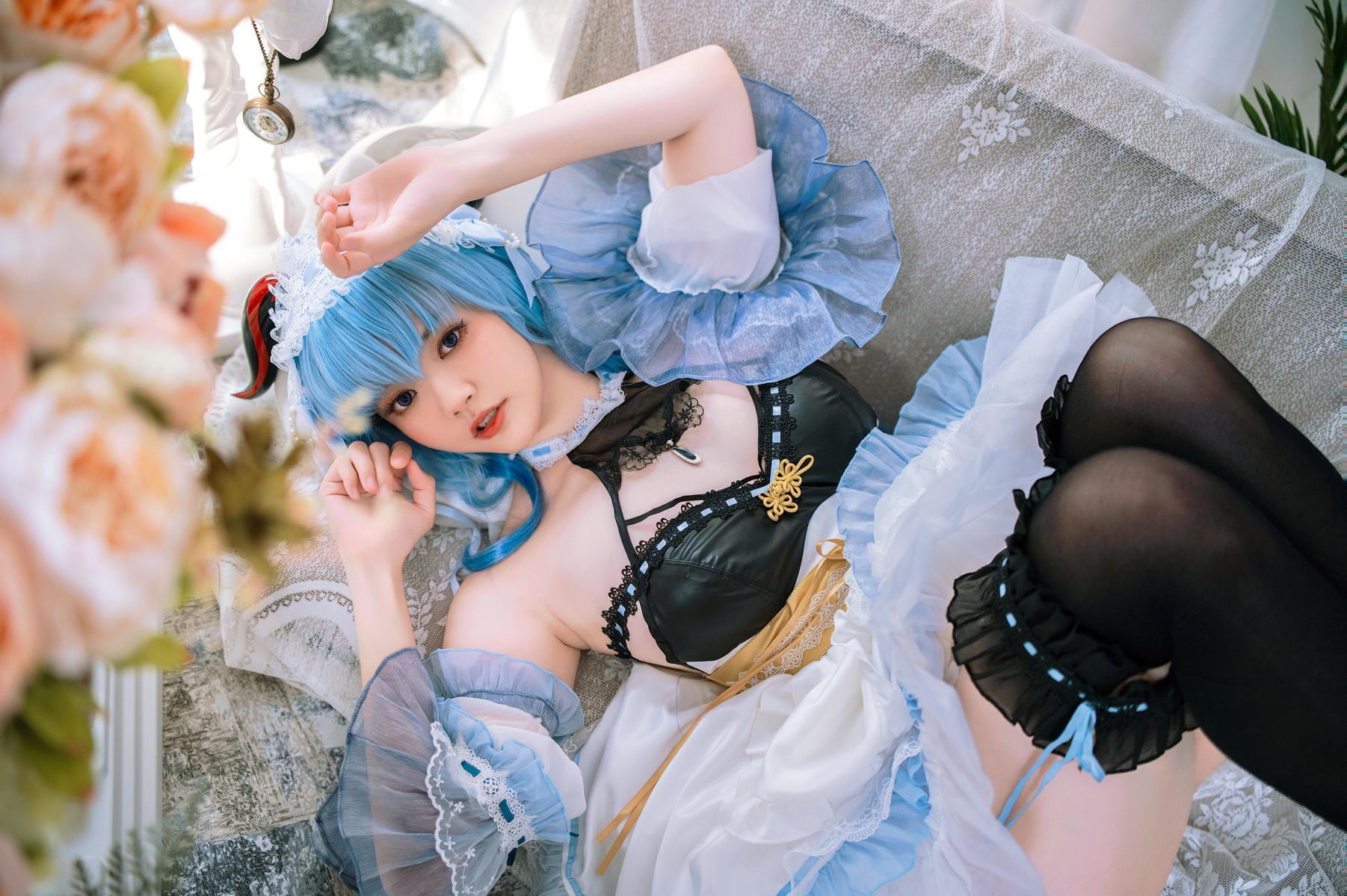 Cosplay Ying Tze 甘雨 Ganyu Maid(1)