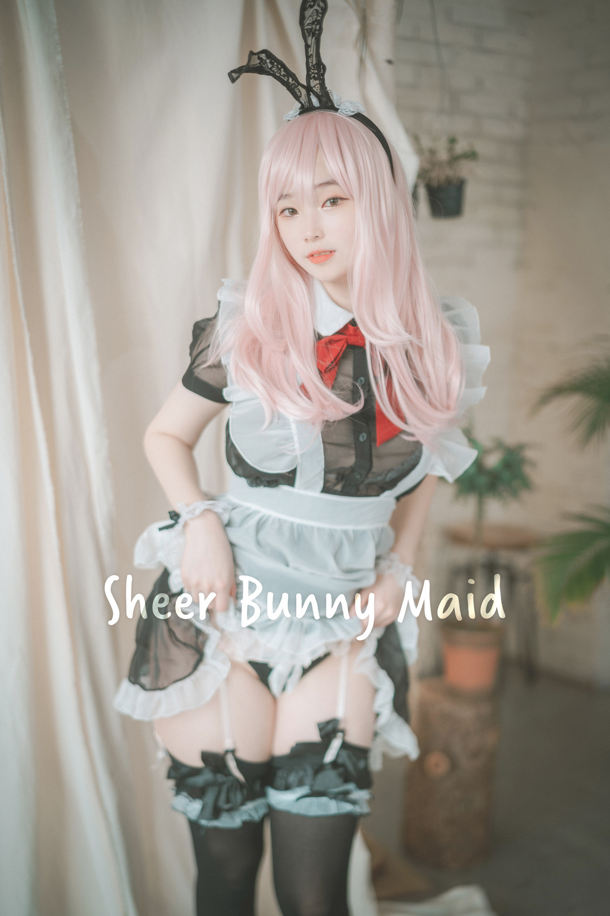 Bambi 밤비, [DJAWA] Sheer Bunny Maid(1)