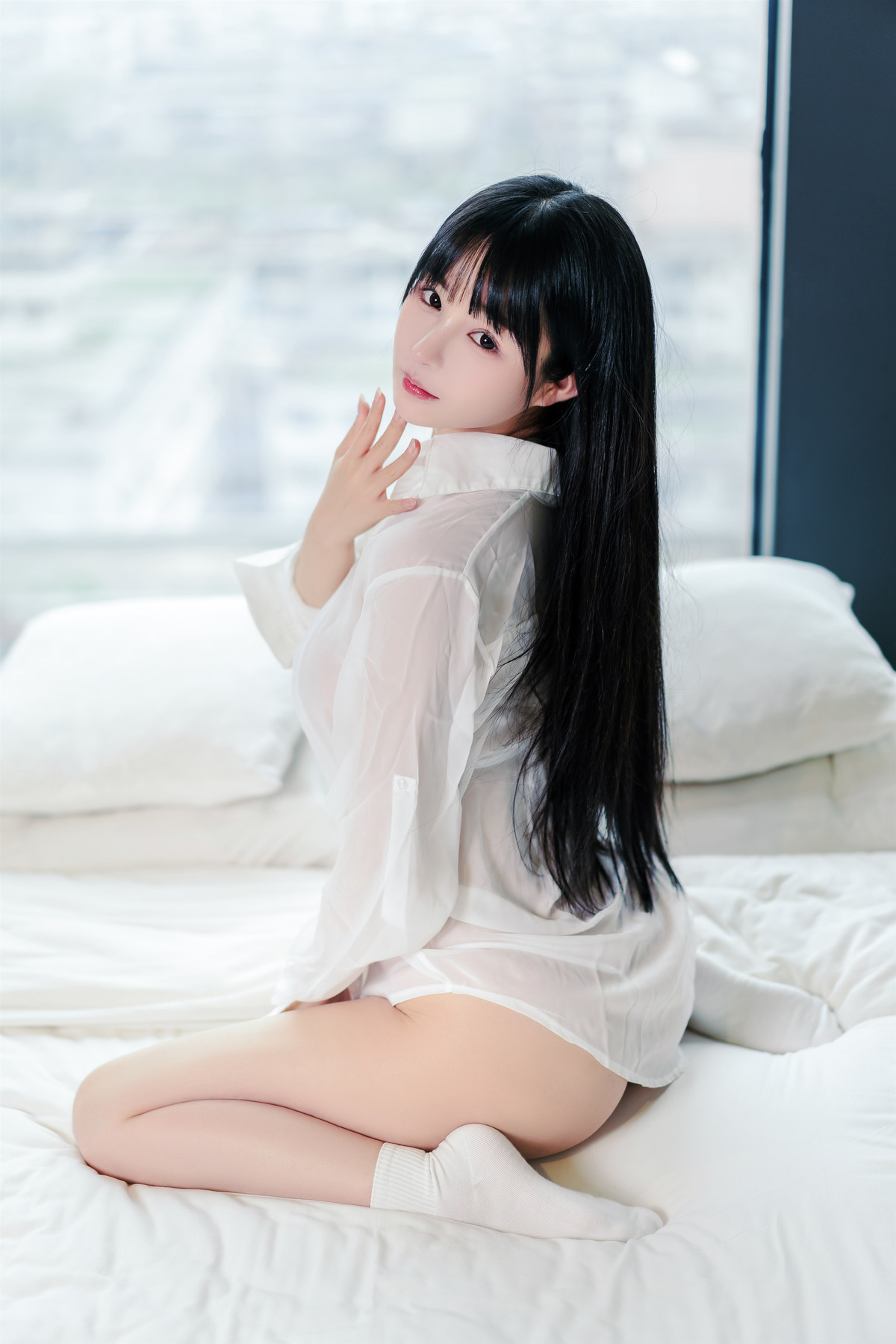 Cosplay 桜井宁宁 男友衬衫(10)