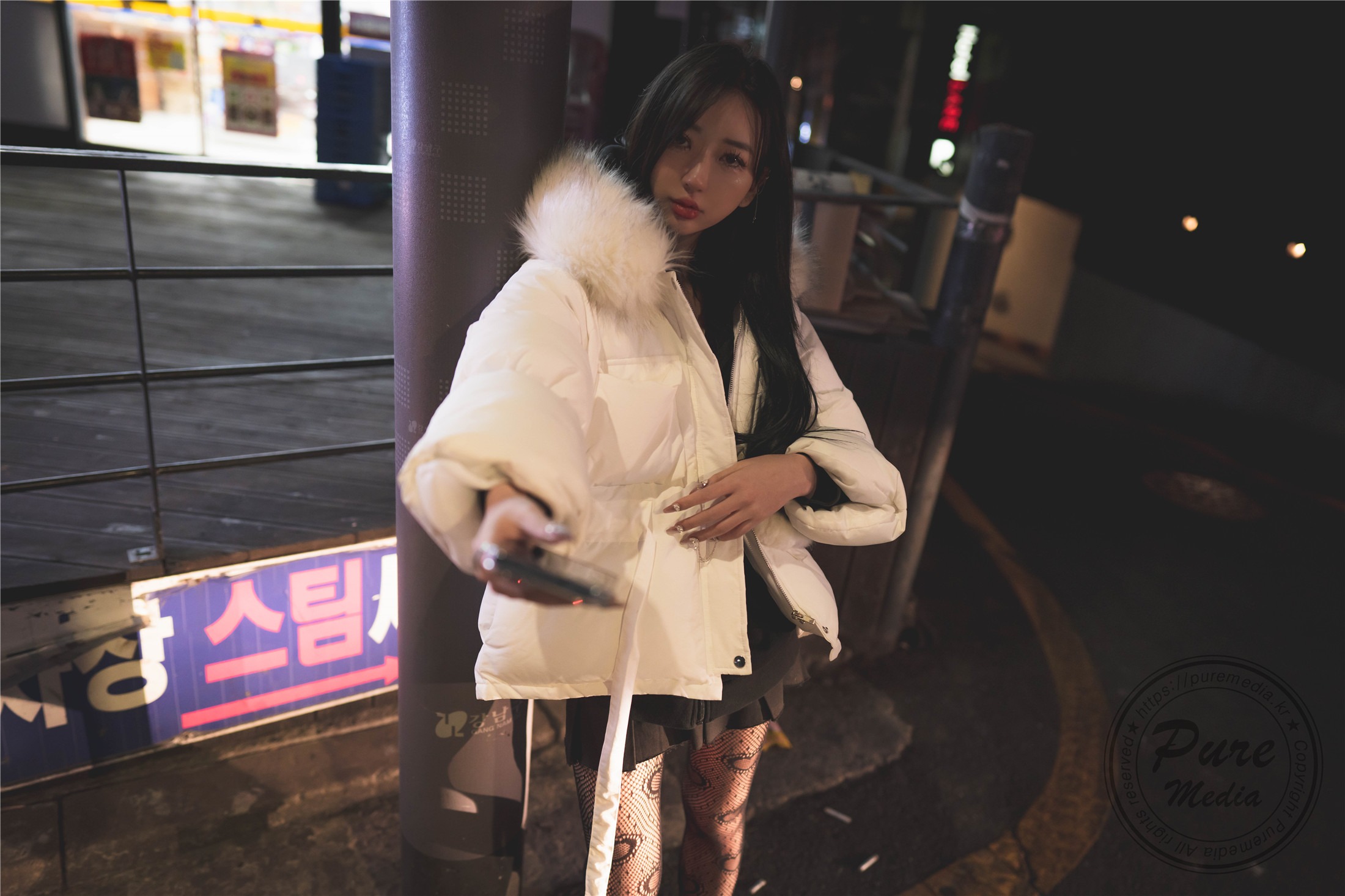 [Pure Media] Vol.228 Jia (지아) - Moonlight Fallen Angel 95P(8)