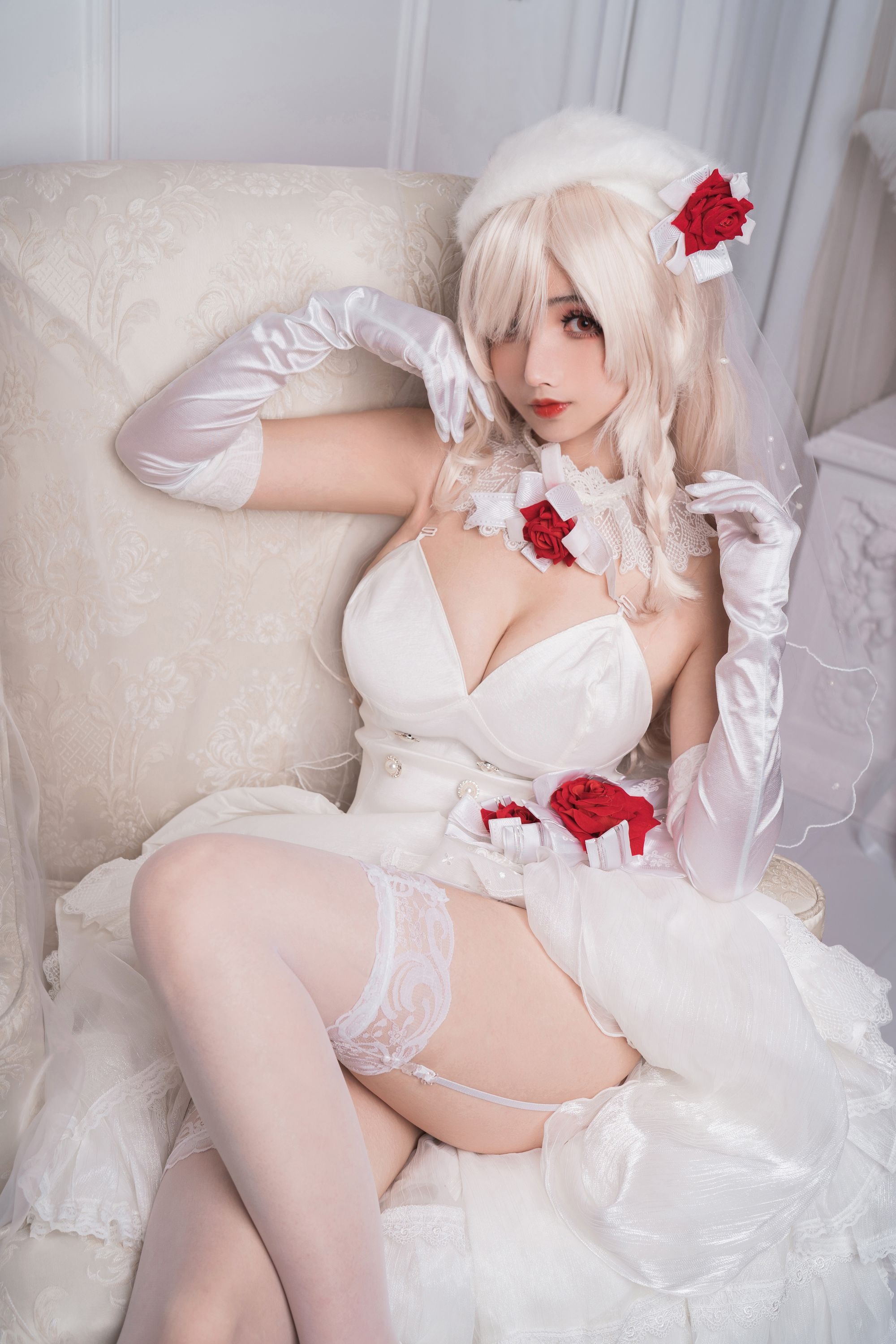 rioko凉凉子-G36C花嫁 [25P](4)