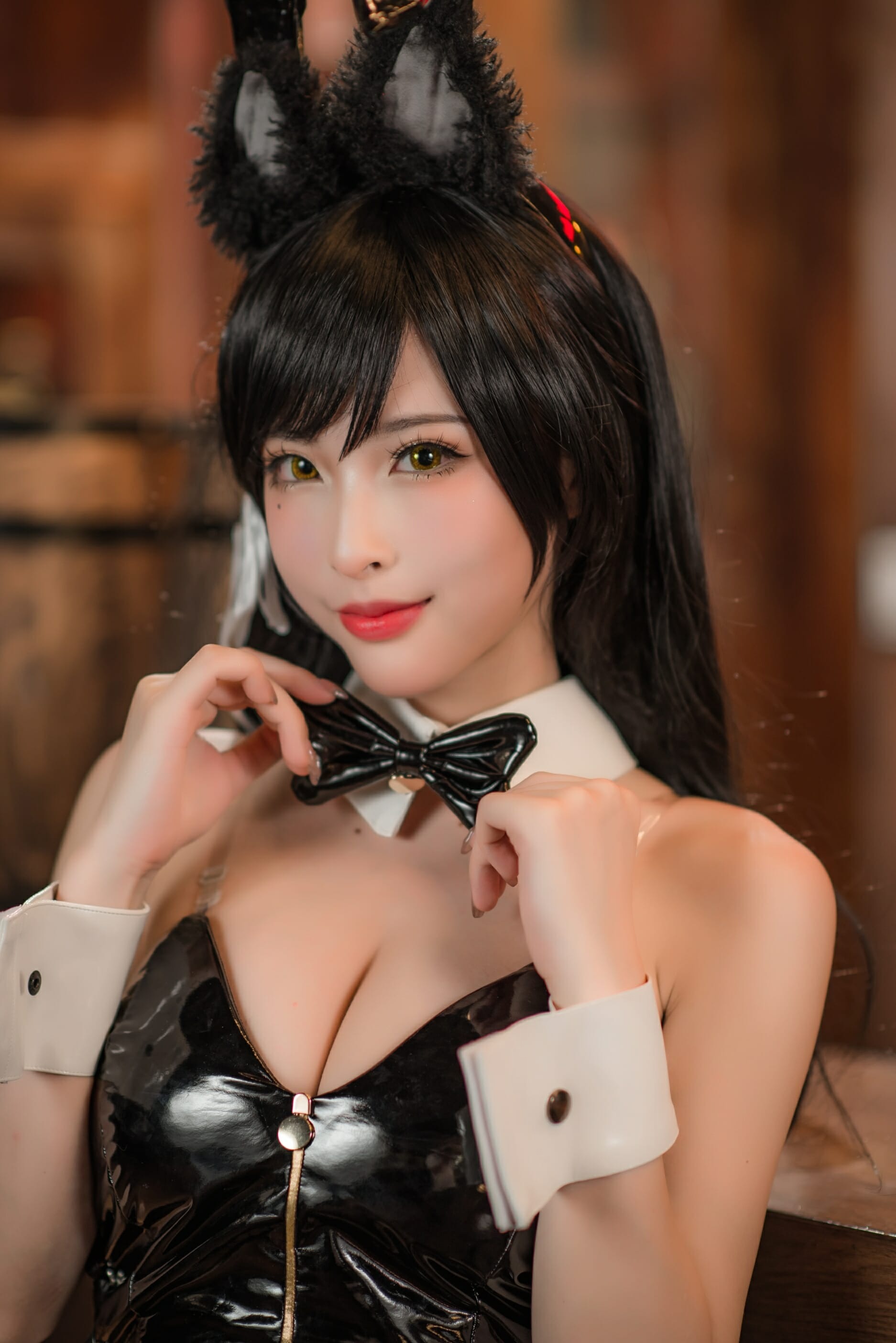 清水由乃-爱宕兔女郎[42P1V](1)