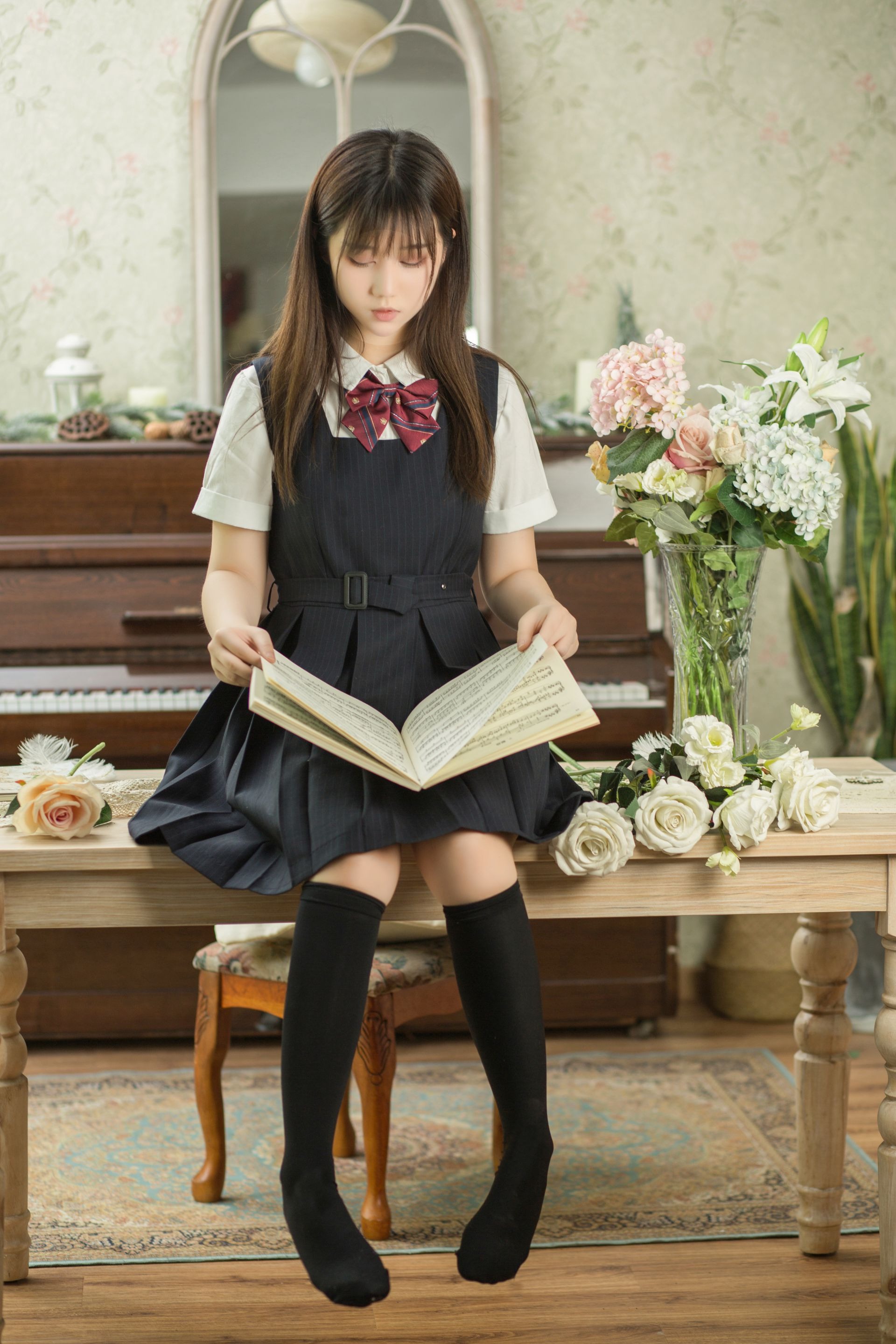 镜酱-不知梦 制服 [38P](8)