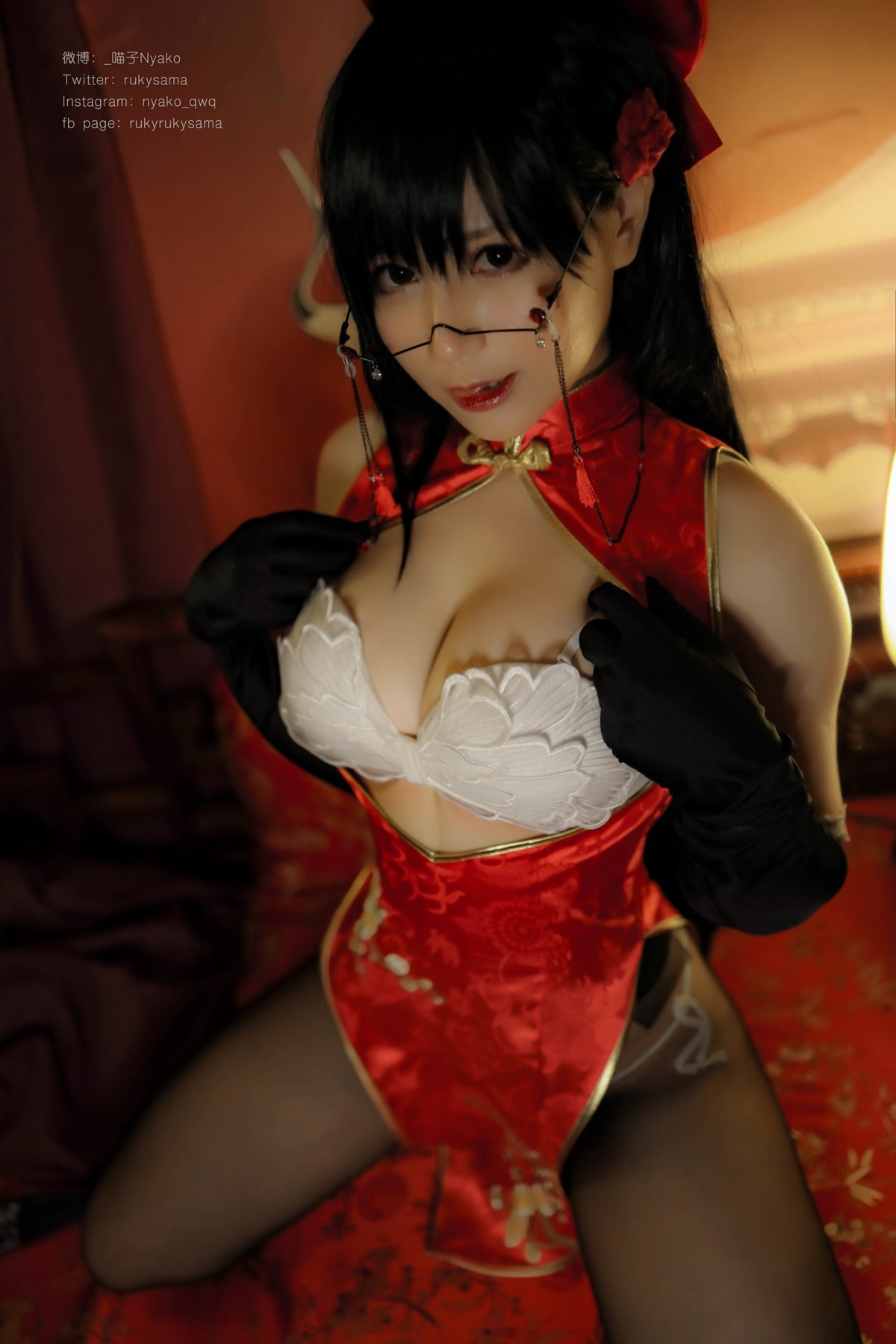 Cosplay Nyako喵子 チャイナドレス Vol.01(6)