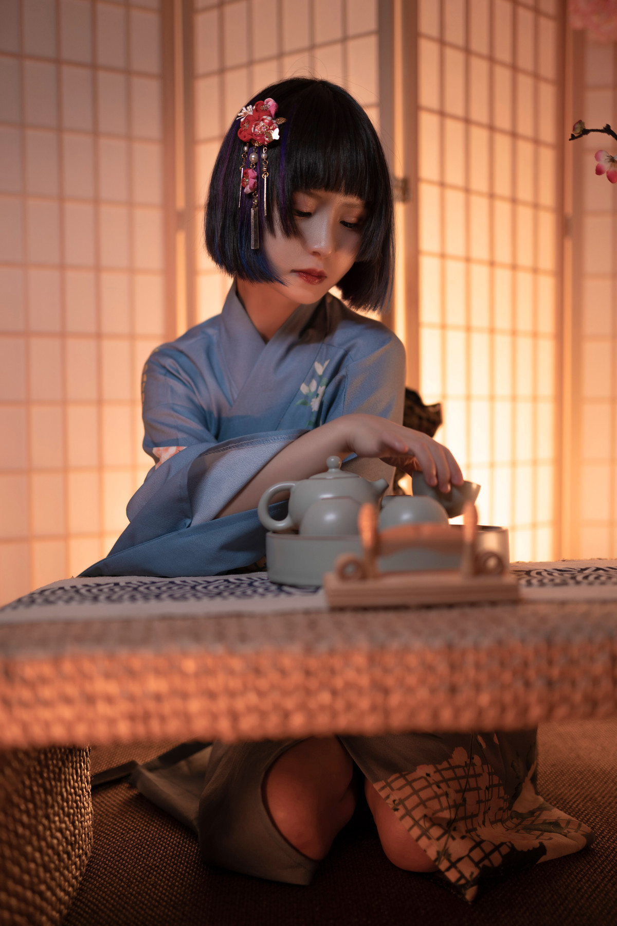 Cosplay 晕崽Zz 樱之诱惑(4)
