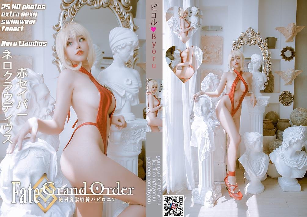 [Byoru ビヨル] Red Saber 赤セイバー Swimwear Ver.(1)