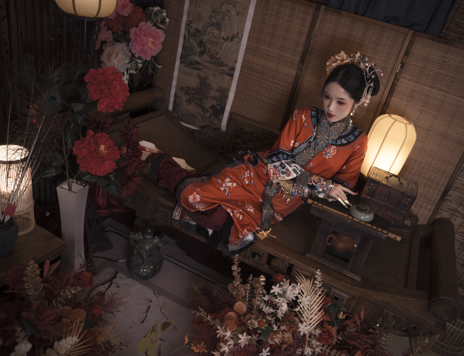 Cosplay 钛合金大粑粑 满清服饰(5)