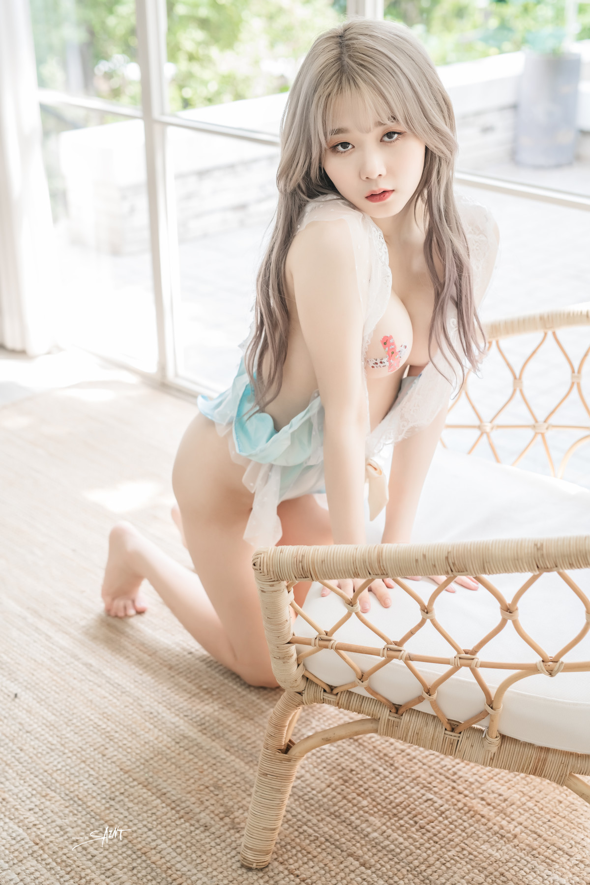ZIA.Kwon 권지아, [SAINT Photolife] Zia Vol.01 Hyacinth Set.02(1)