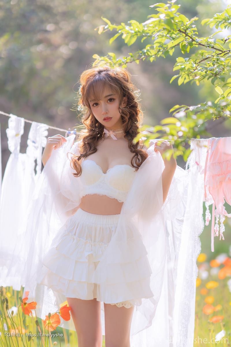 [Cos]过期米线线喵 NO – 晒衣服 [41P](9)