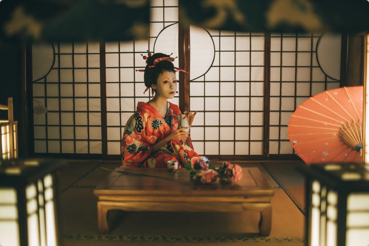 [Cos]奈汐酱 -艺妓[39P](5)