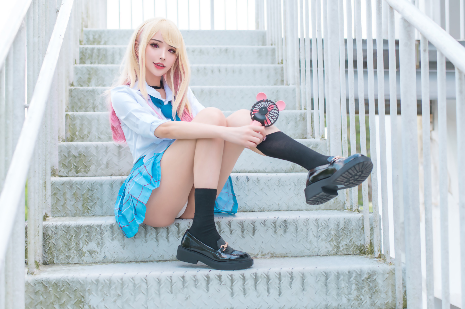 Cosplay Plant Lily 花リリ 更衣人偶坠入爱河 Set.01(9)
