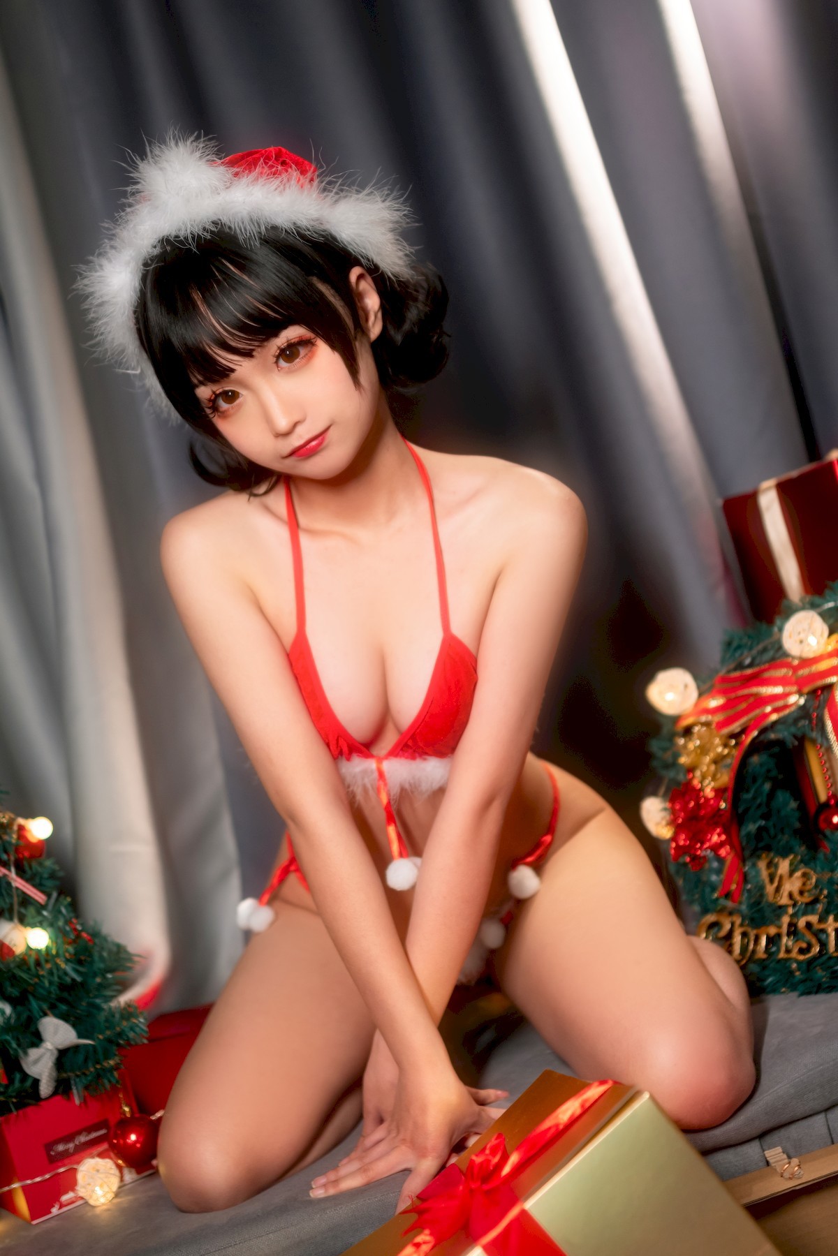 Cosplay 蠢沫沫 Chunmomo 圣诞箱子(8)