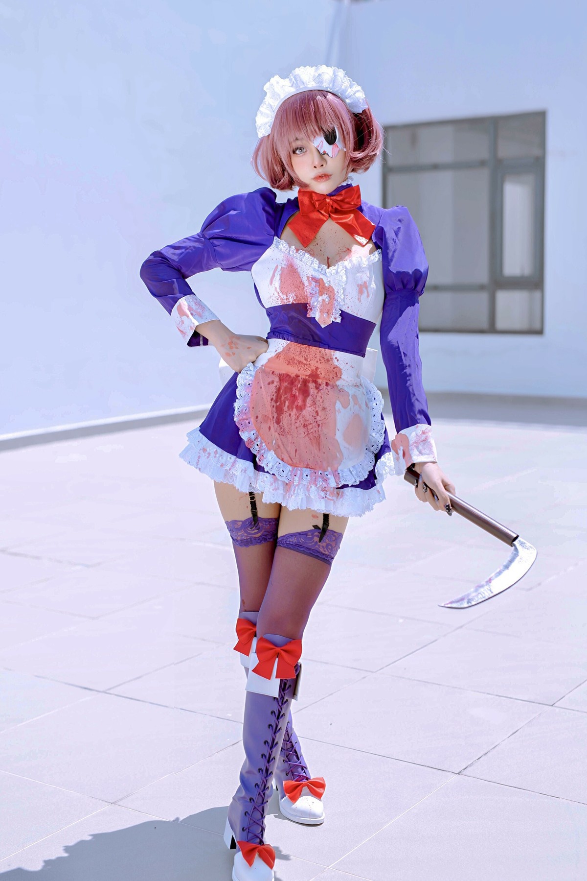 萝莉Byoru Cosplay メイド仮面 Maid Mask(5)