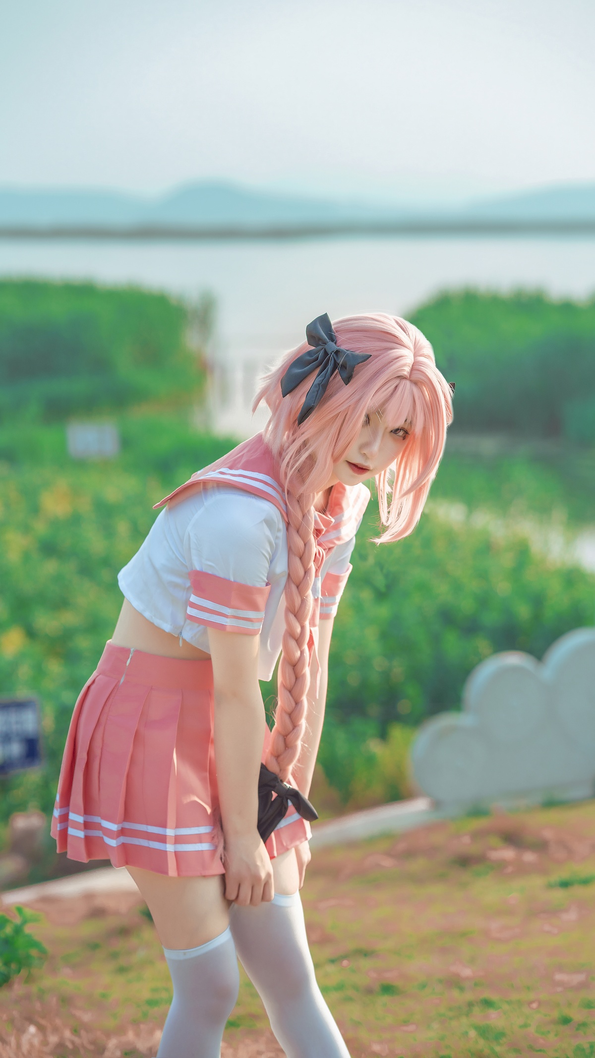 Cosplay 海藻酸钠 阿福jk 阿福泳装 Ray(1)