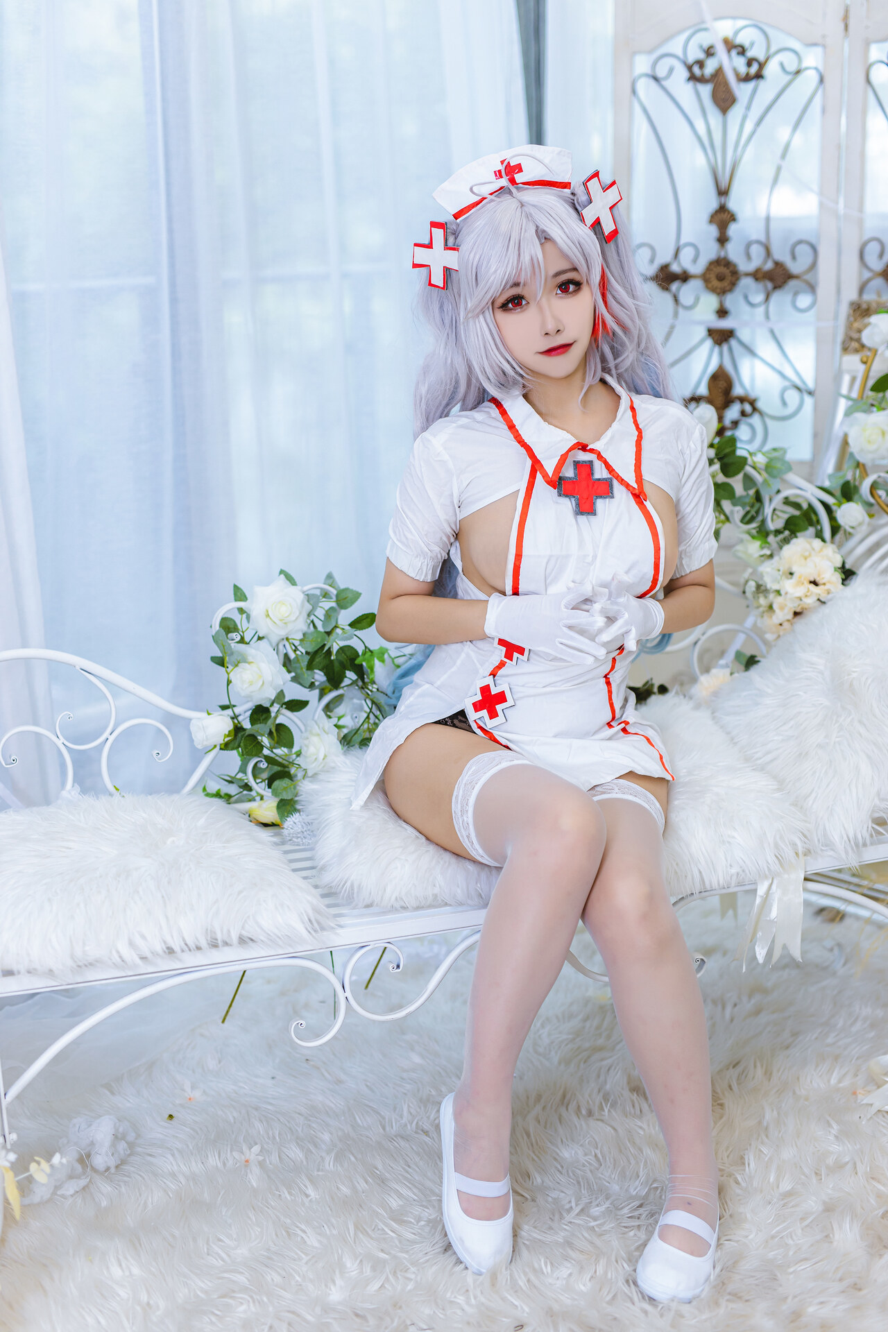 [Momoko葵葵] Prinz Eugen 欧根亲王 Nurse 护士(1)