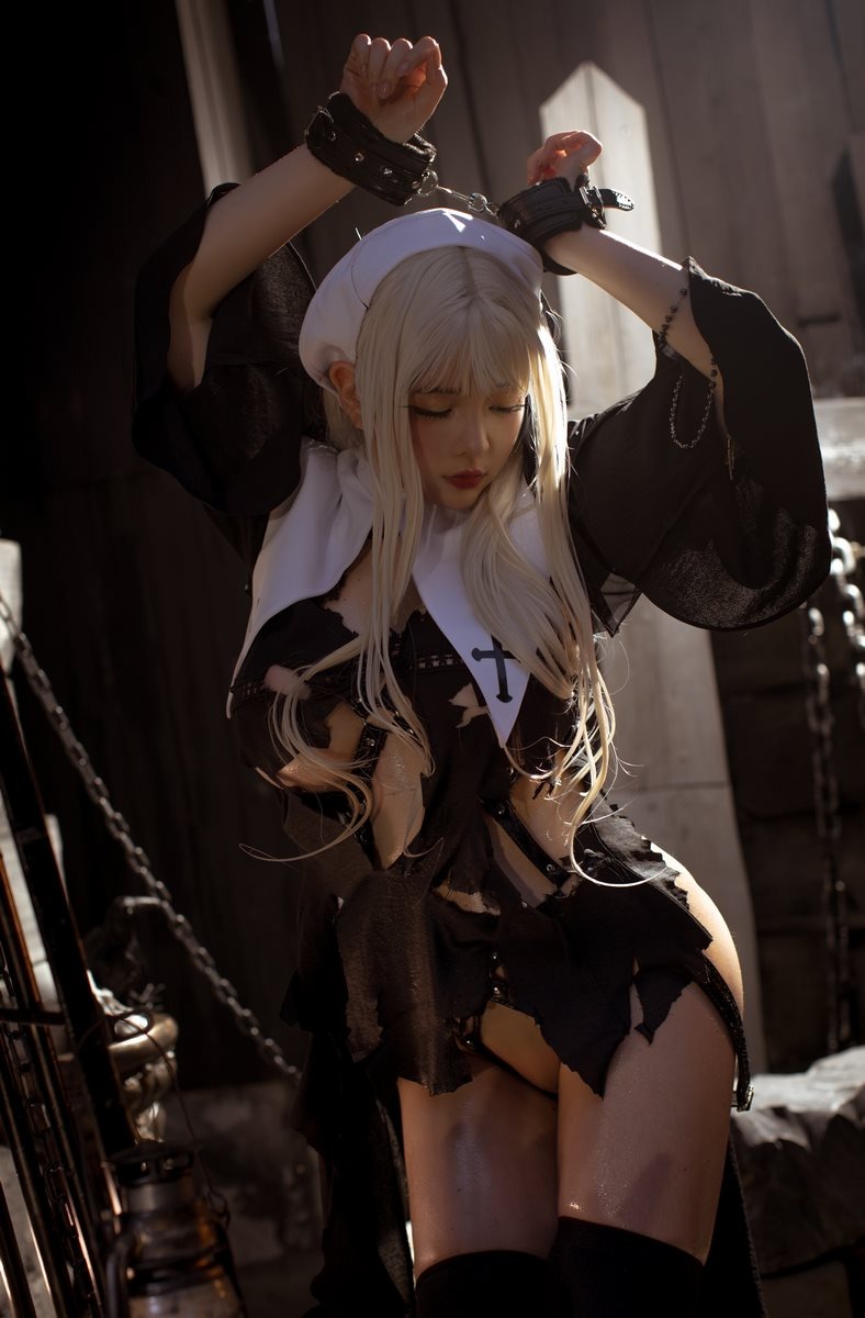 [Cos]阿寨寨- 赎罪修女[39P](1)