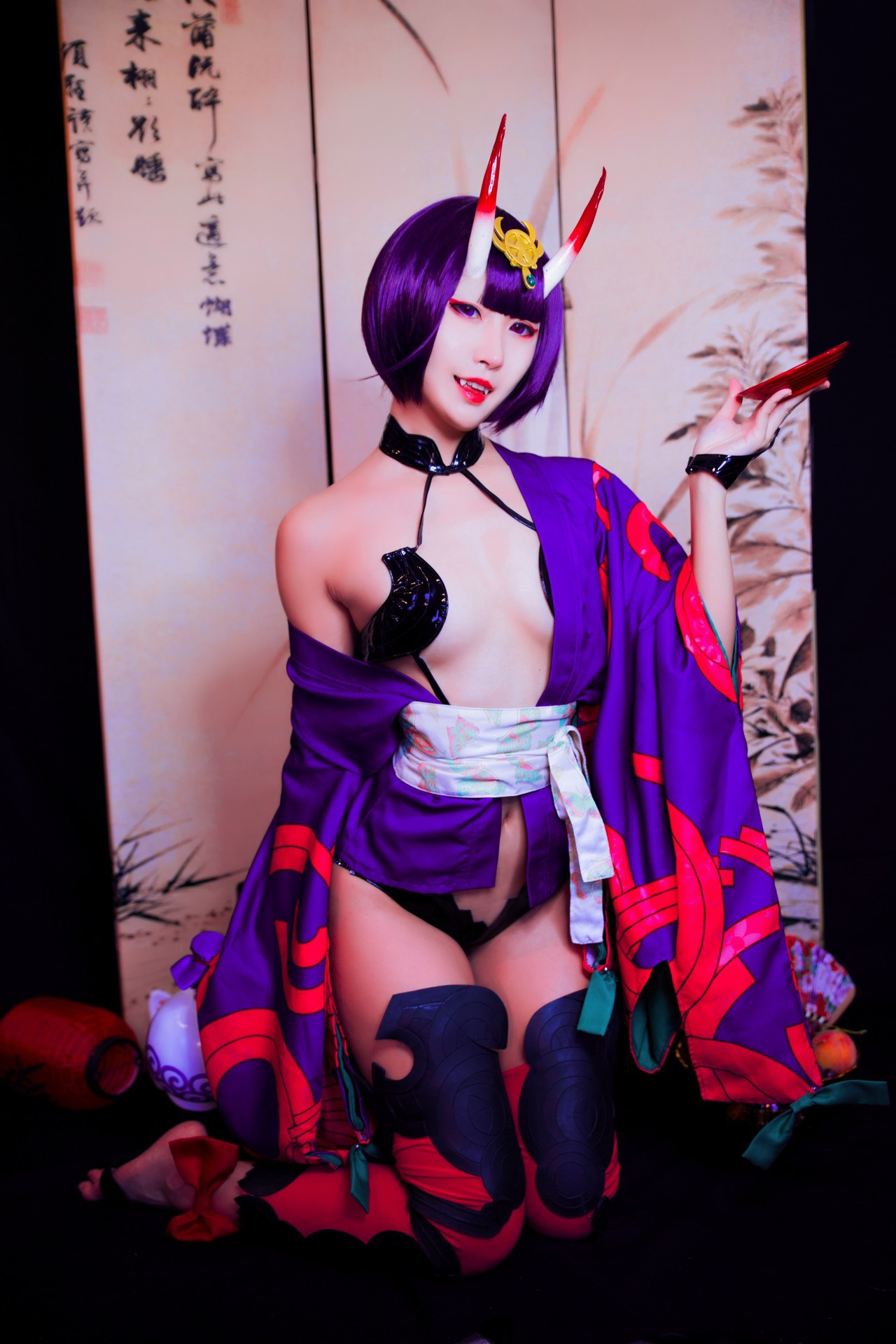 Cosplay Misswarmj 酒吞童子女仆 Shuten Douji(3)