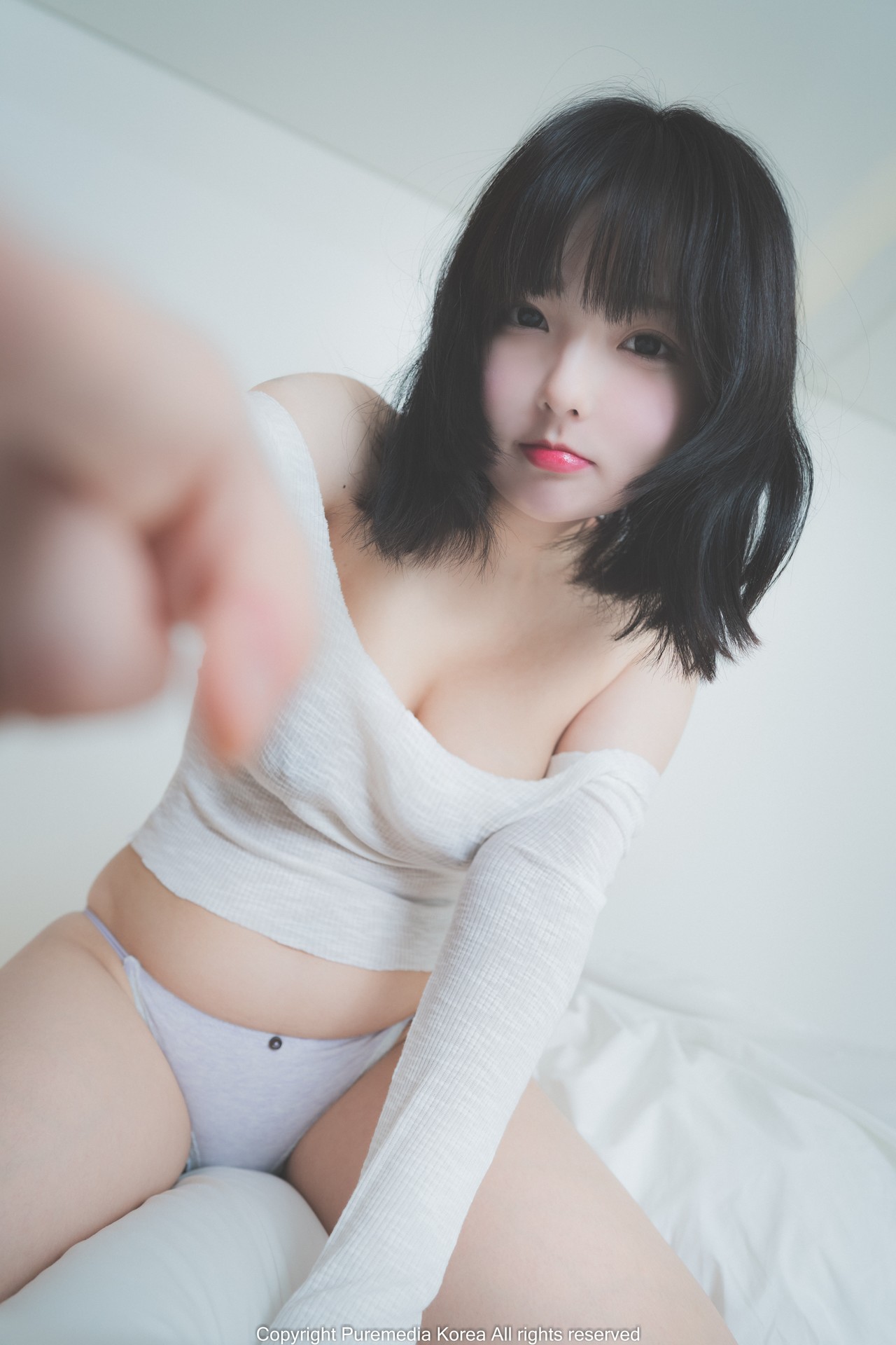 Hansom 한솜, [PURE MEDIA] Vol.122 누드 디지털화보 Set.01(9)