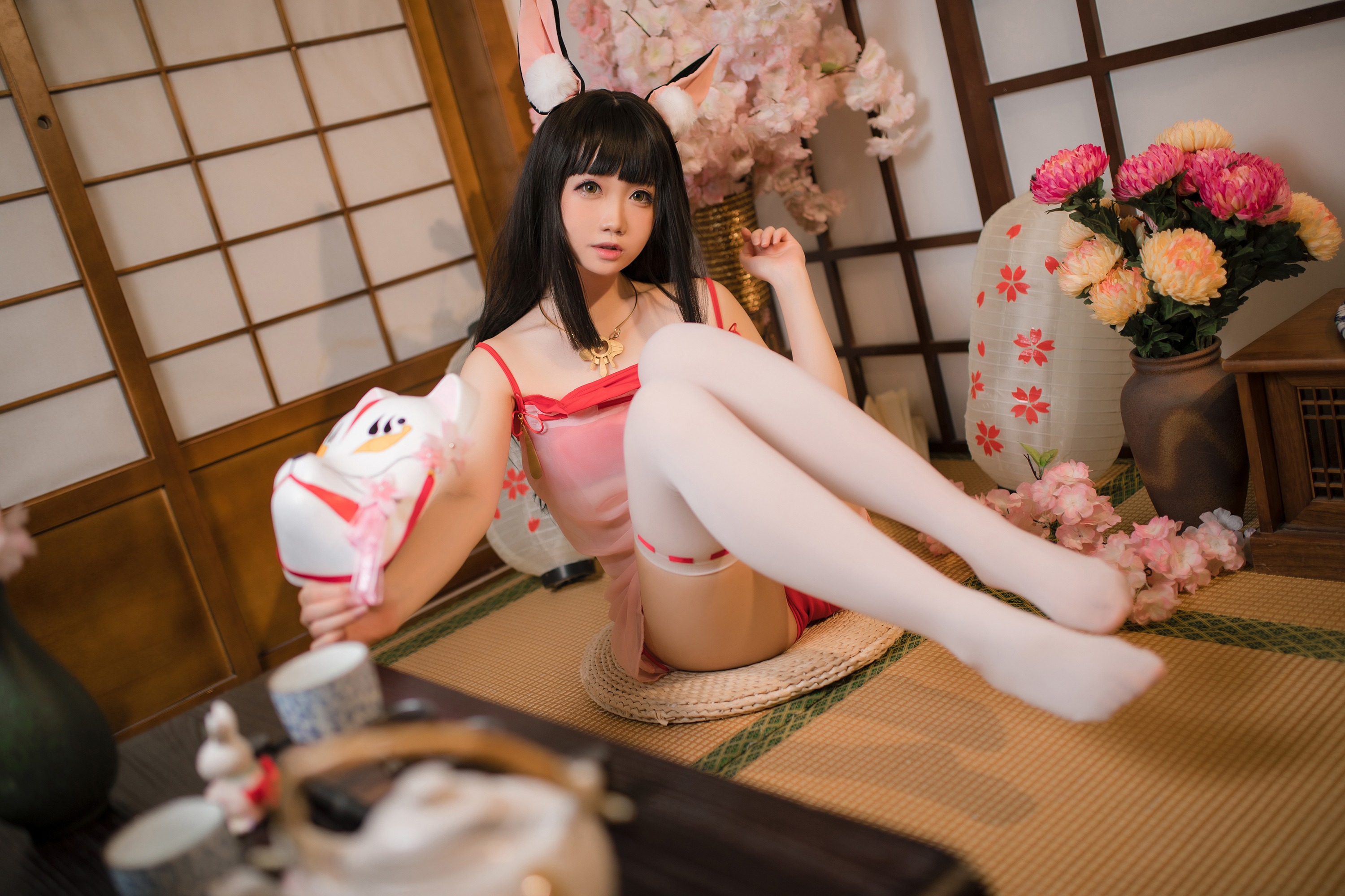 焖焖碳 碧蓝航线 長門睡衣 [27P-88MB](4)